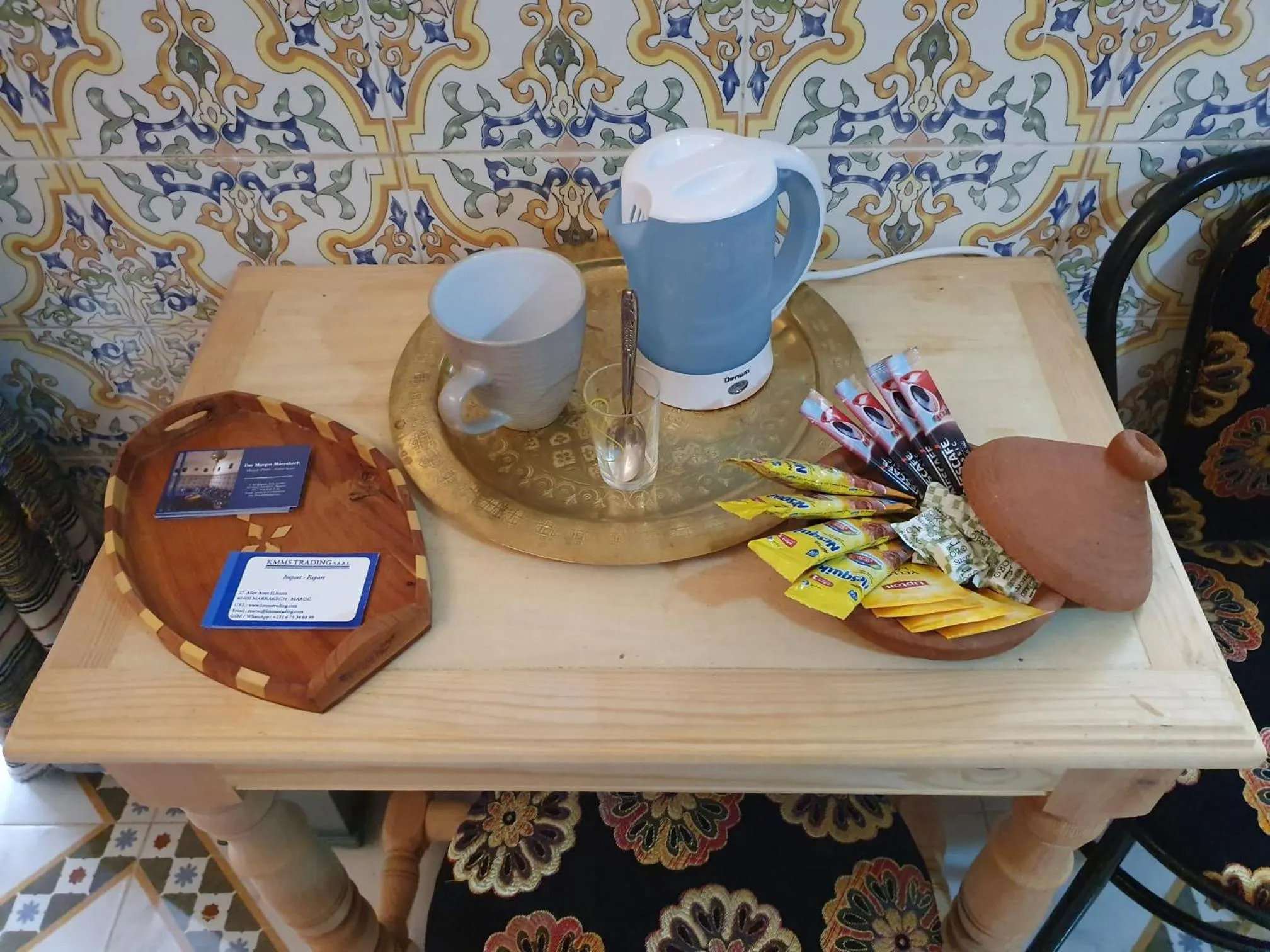 Coffee/tea facilities in Dar Margot Marrakech