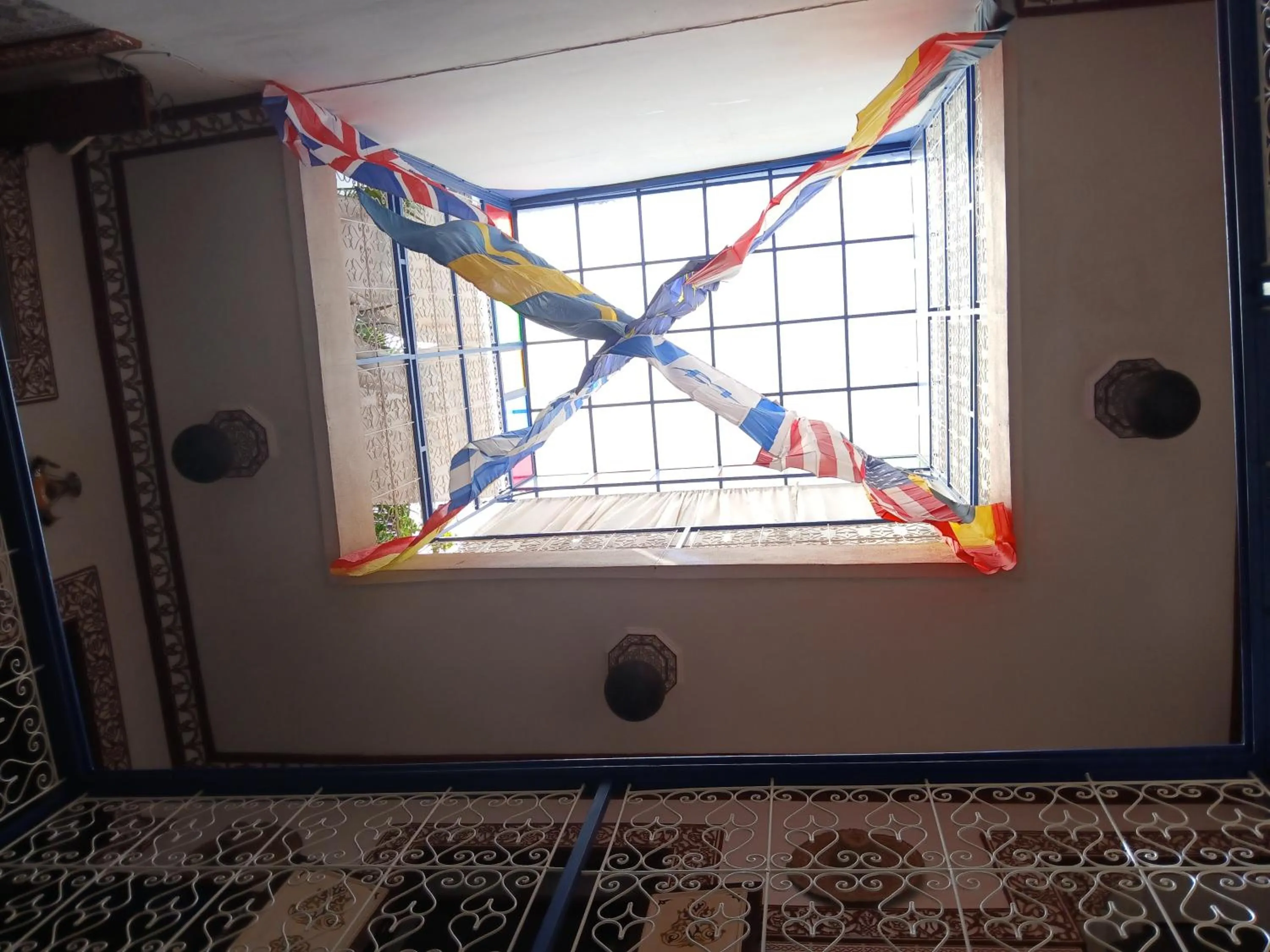 Decorative detail in Dar Margot Marrakech