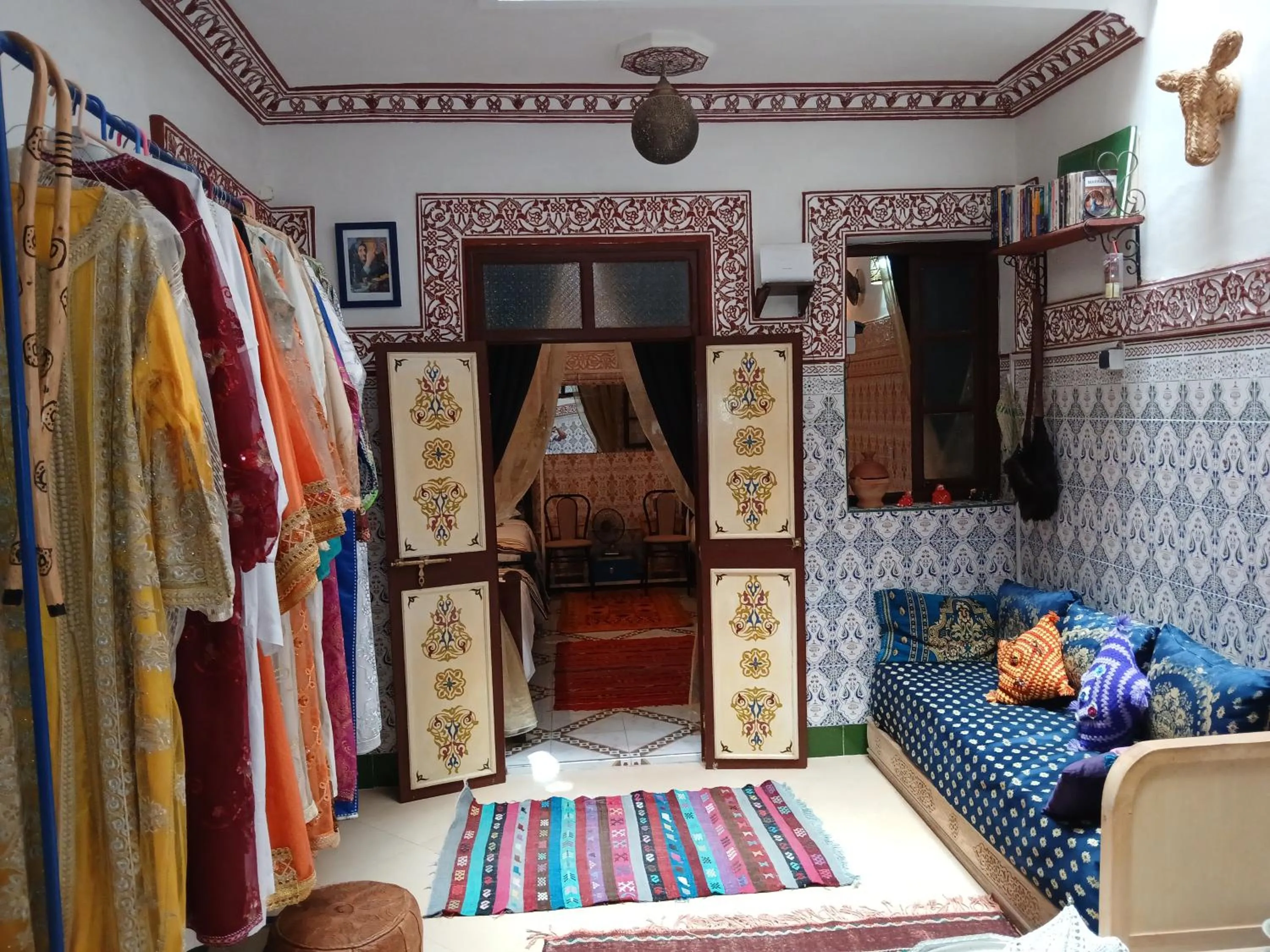 Seating area in Dar Margot Marrakech