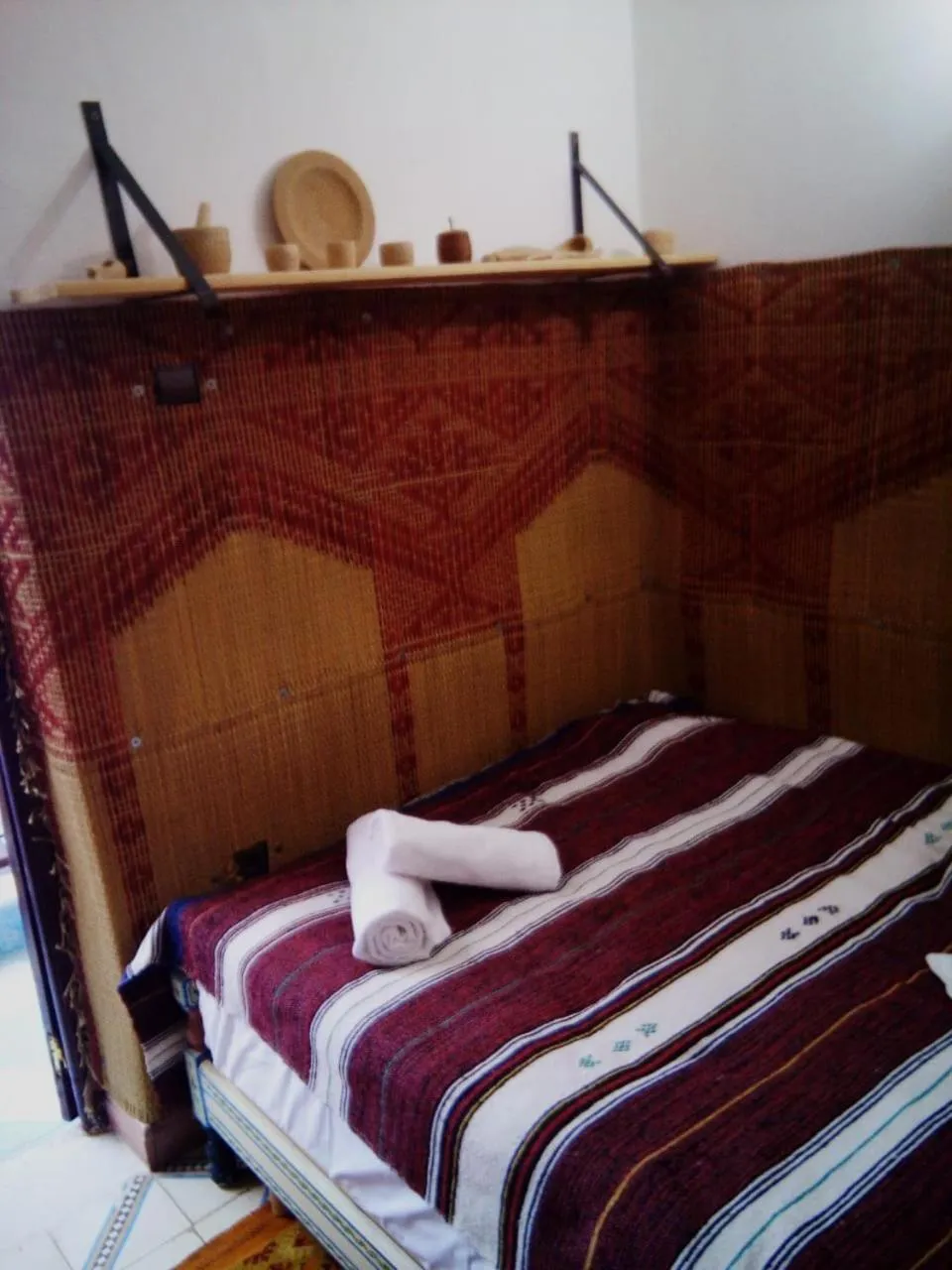 Living room, Bed in Dar Margot Marrakech