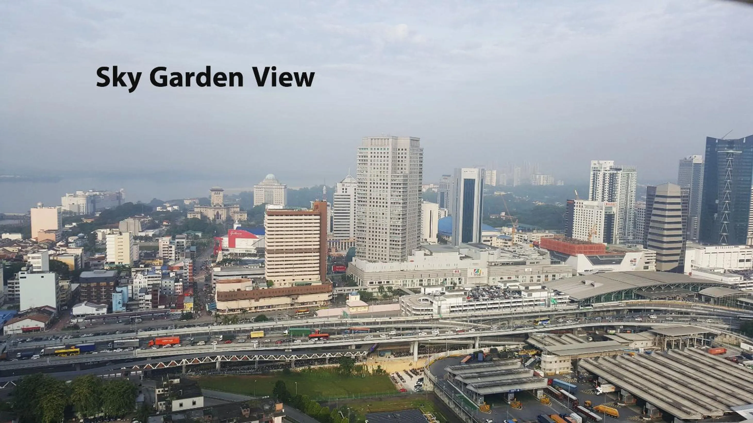 Bird's eye view in Hotel Sentral Johor Bahru