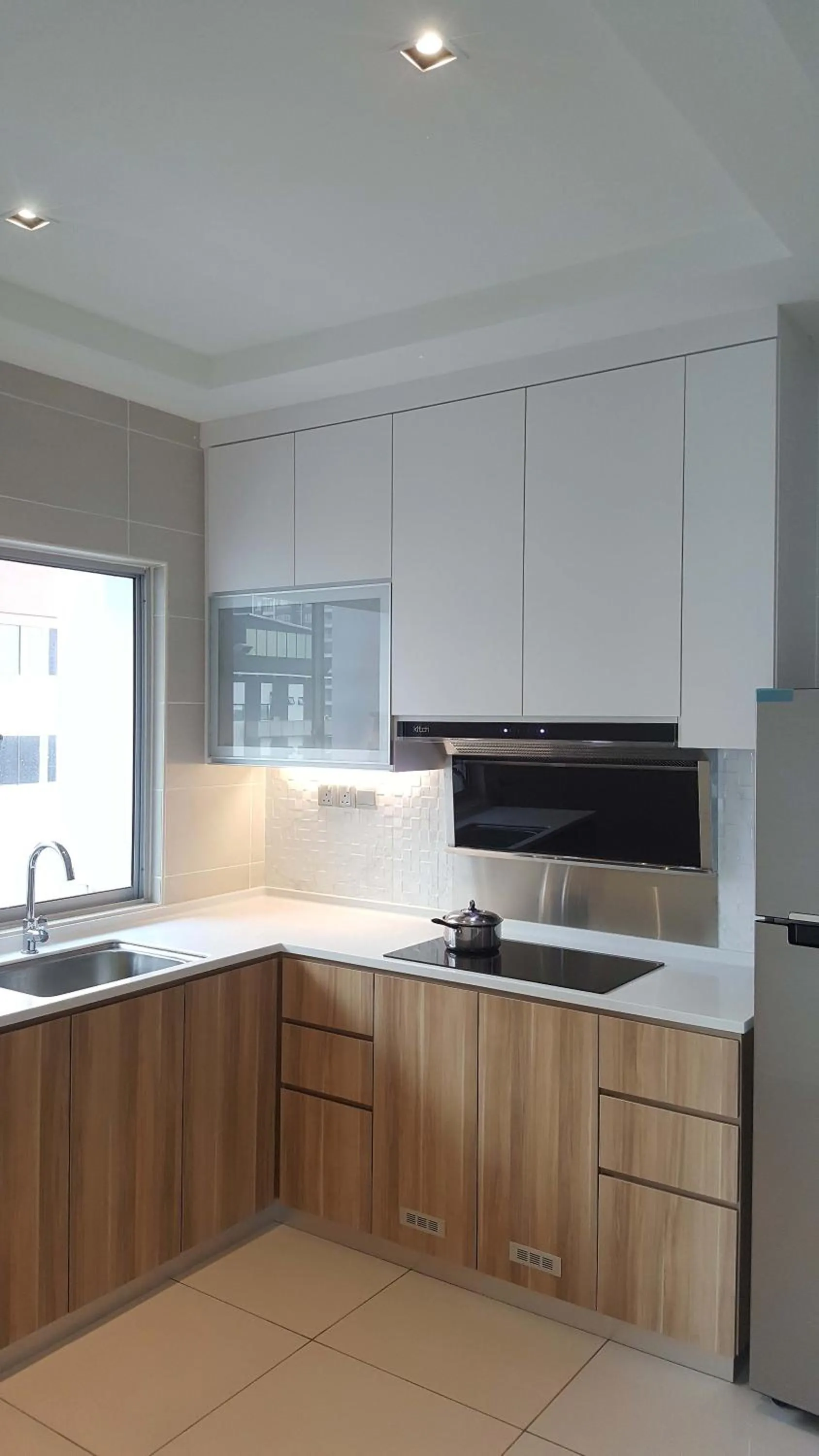 Kitchen or kitchenette in Hotel Sentral Johor Bahru