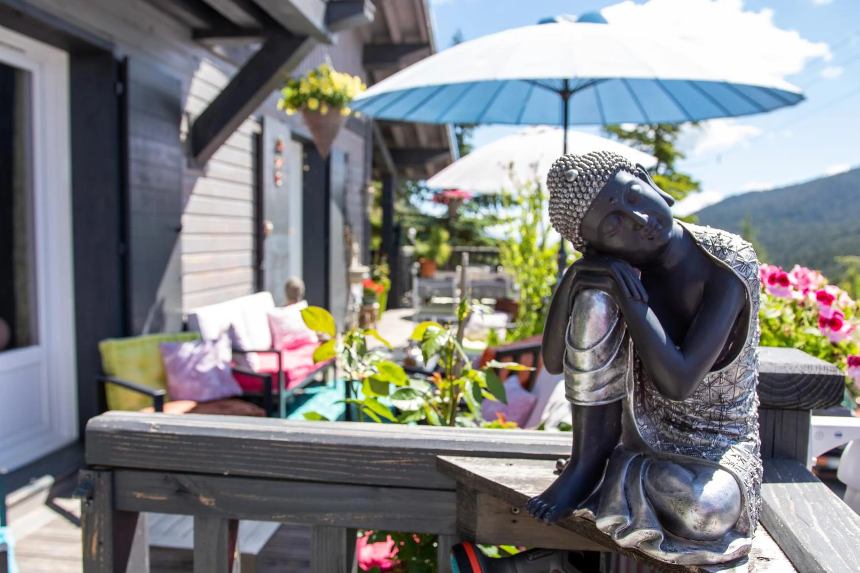 Garden in L'Alpen Roc