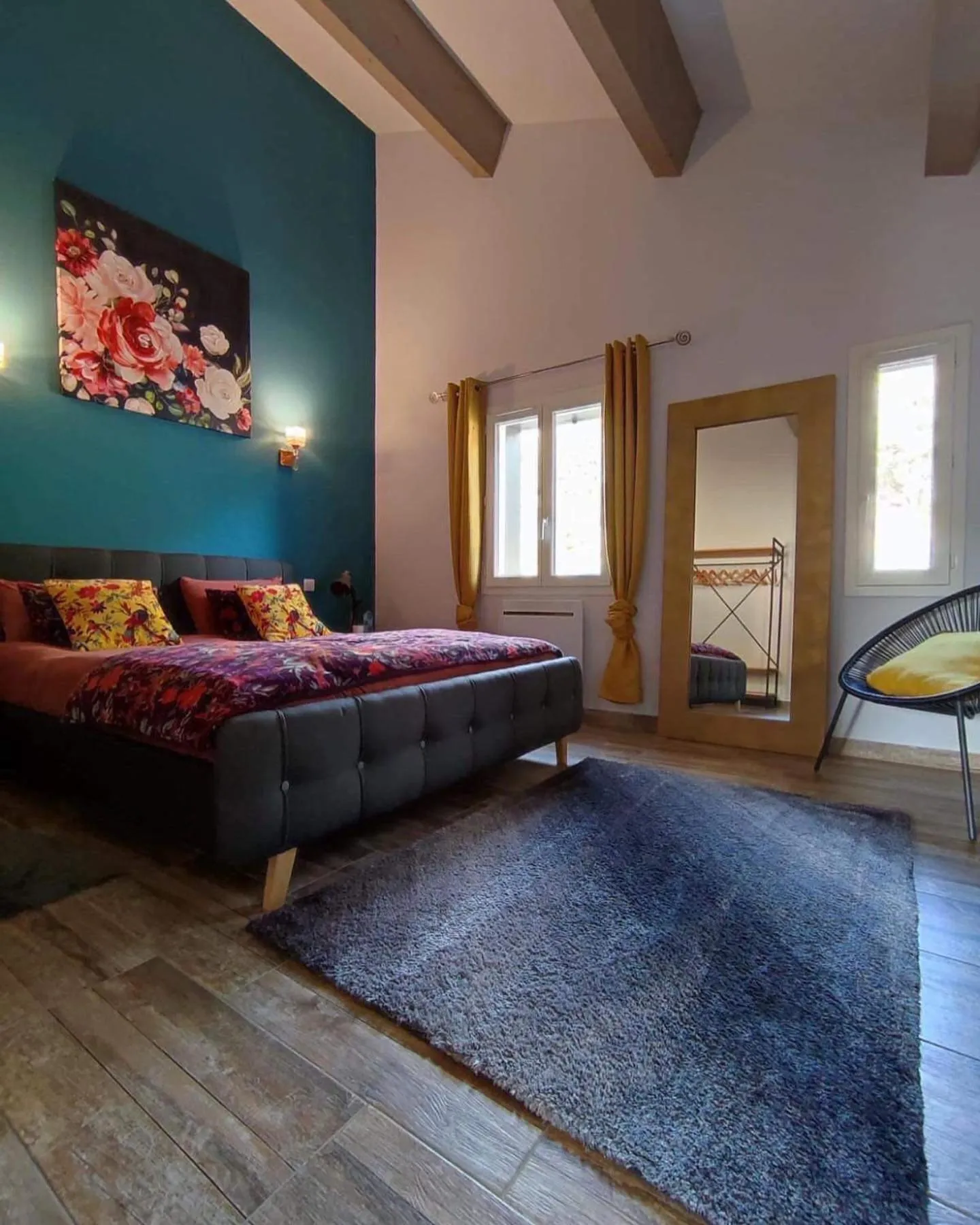 Bedroom, Bed in L'Alpen Roc