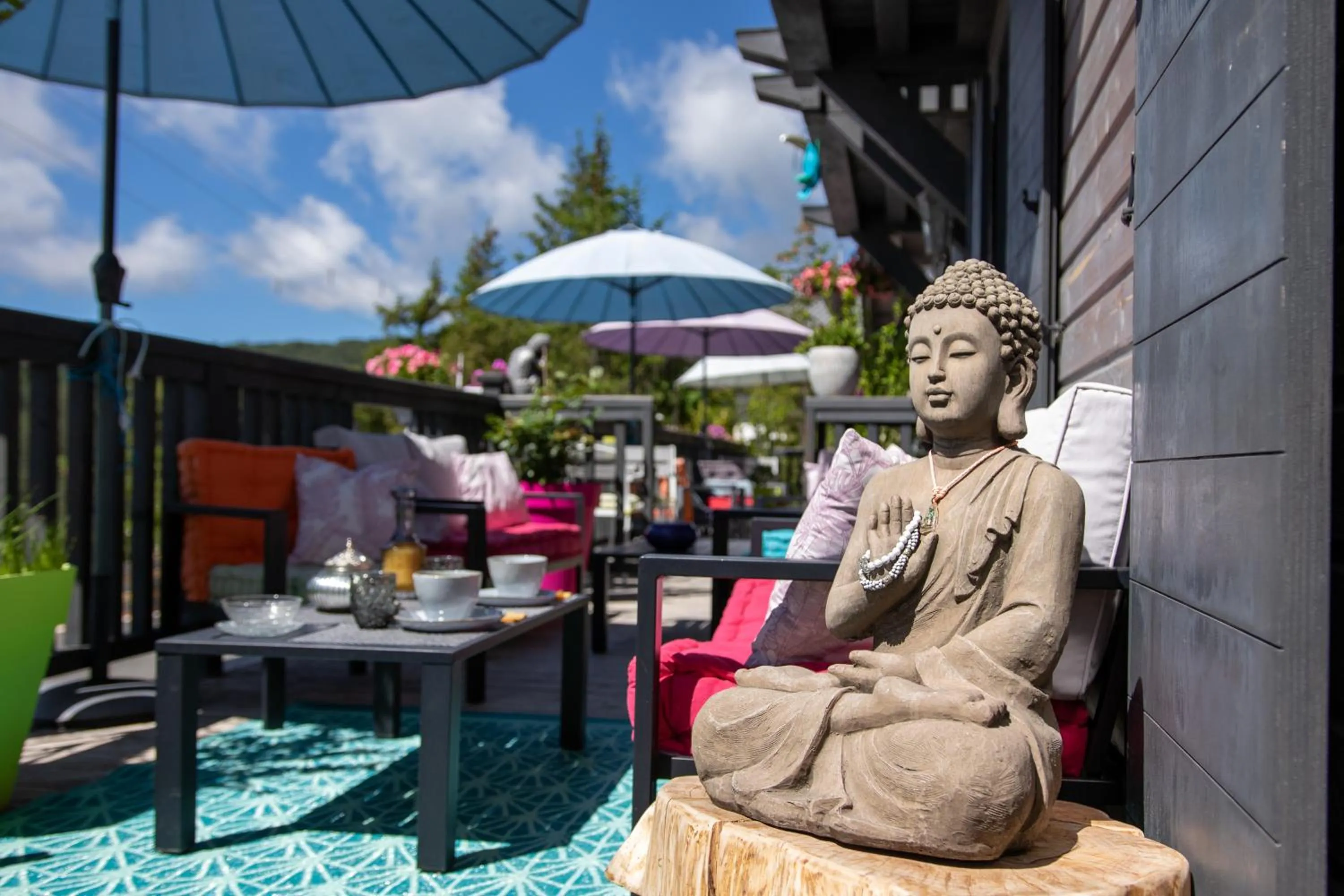 Garden in L'Alpen Roc