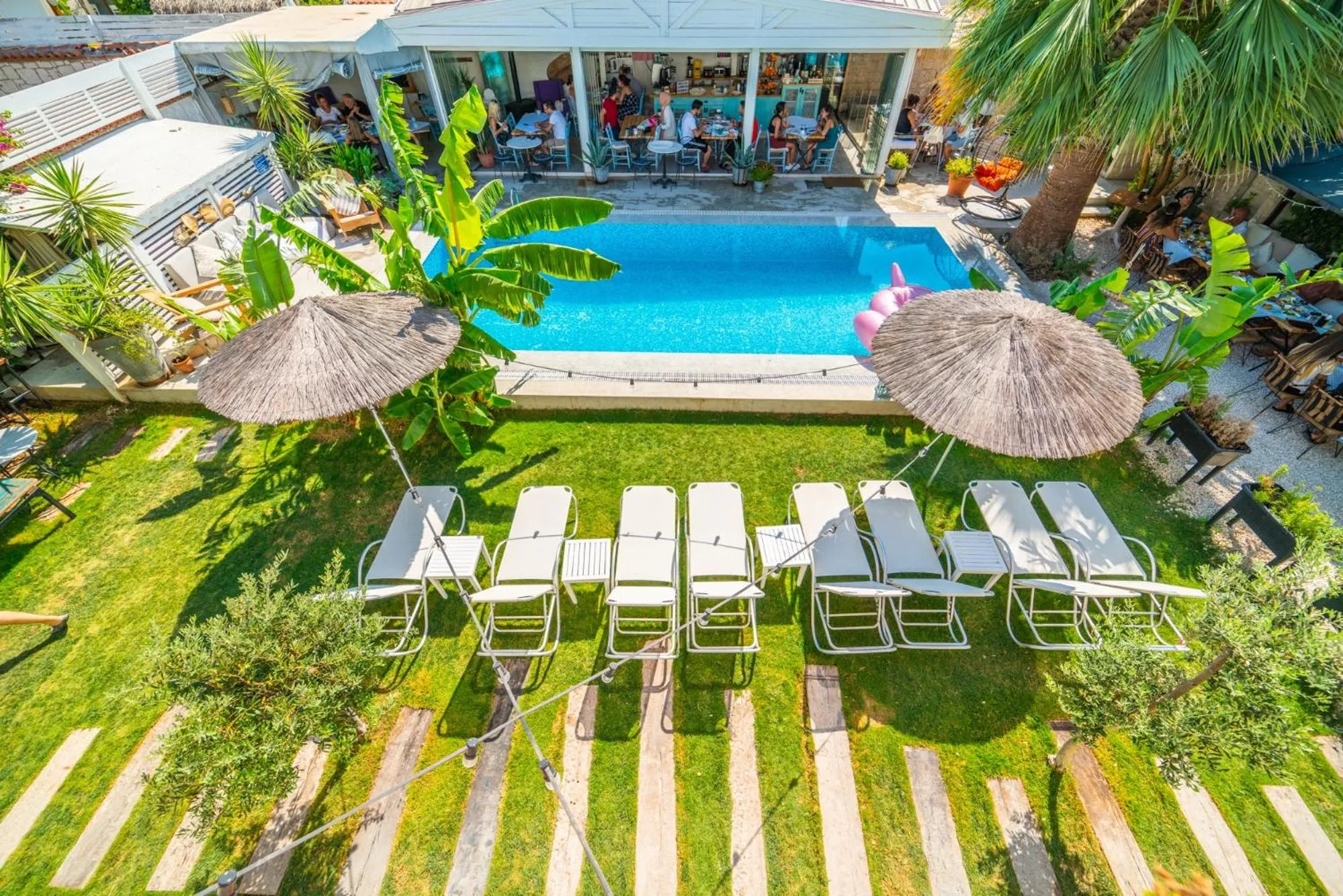 Swimming pool in Katre Hotel Alaçatı