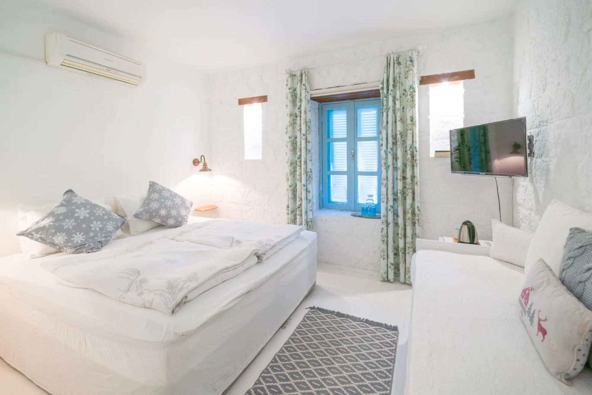 Bed in Katre Hotel Alaçatı