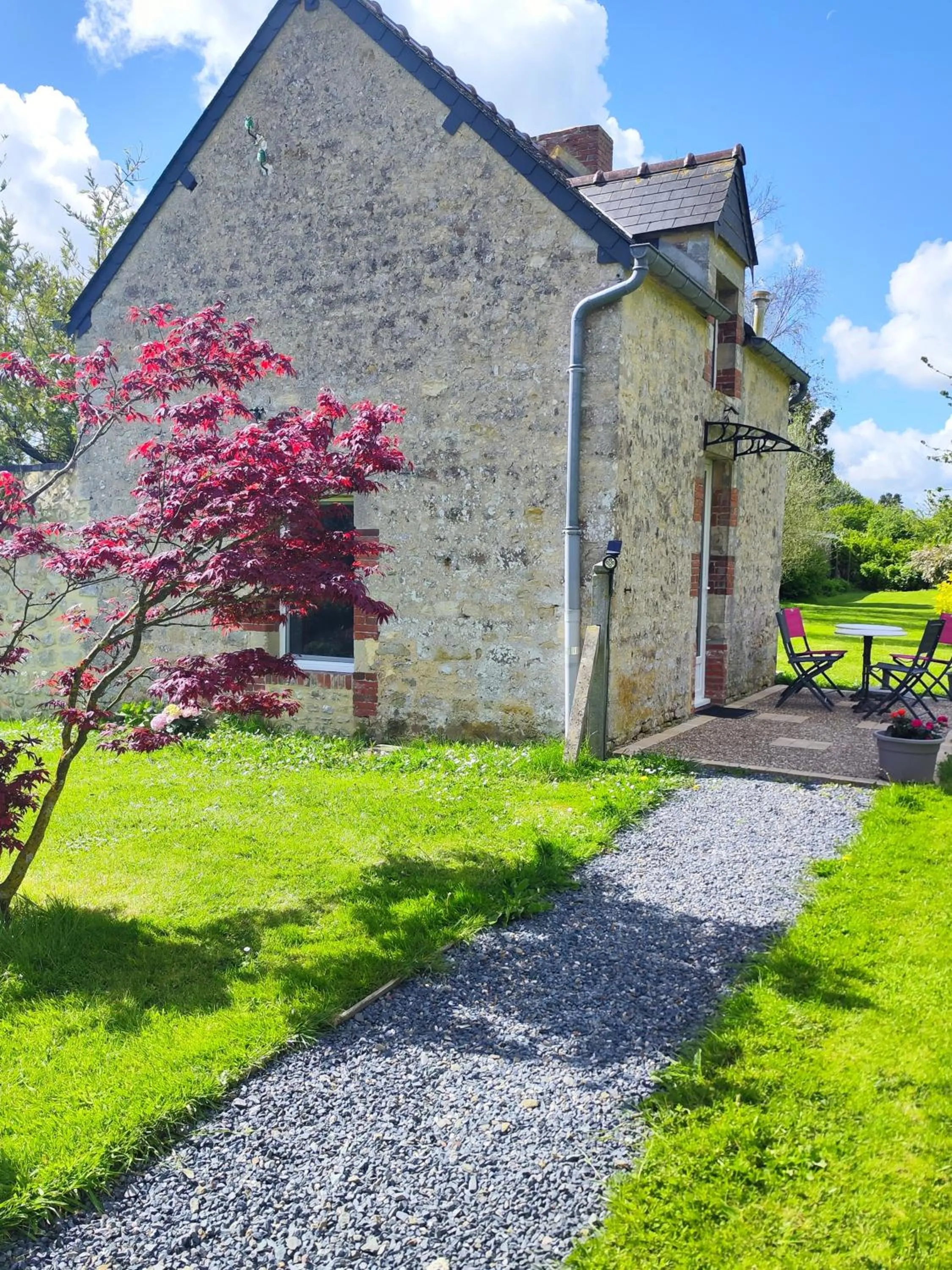 Garden in La ferme aux chats