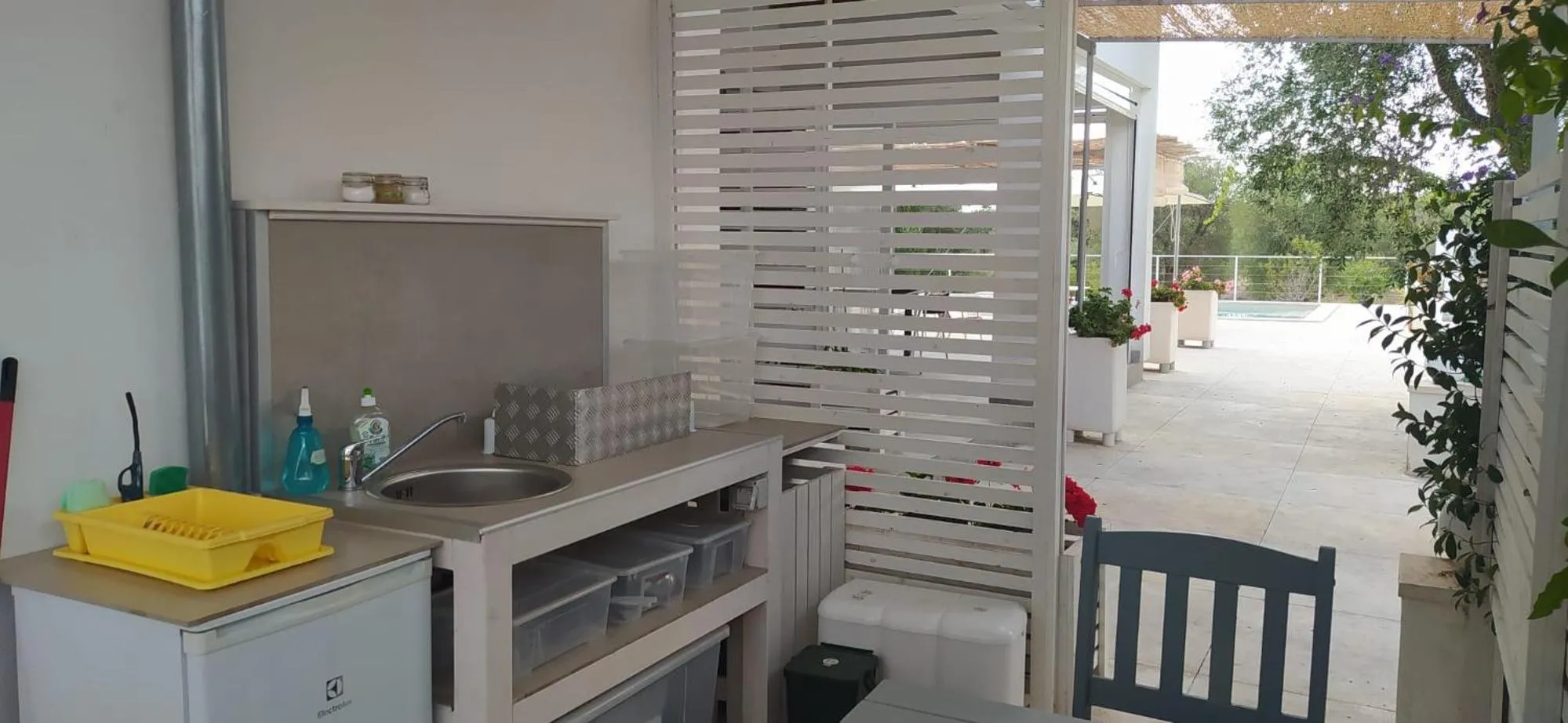 Kitchen or kitchenette in Lem Lem B&B