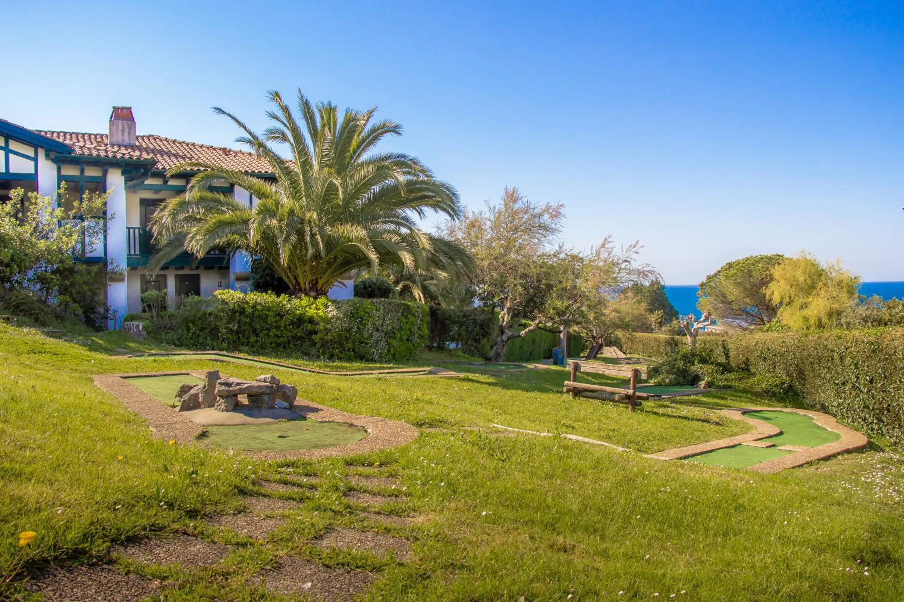 Garden in Azureva Hendaye