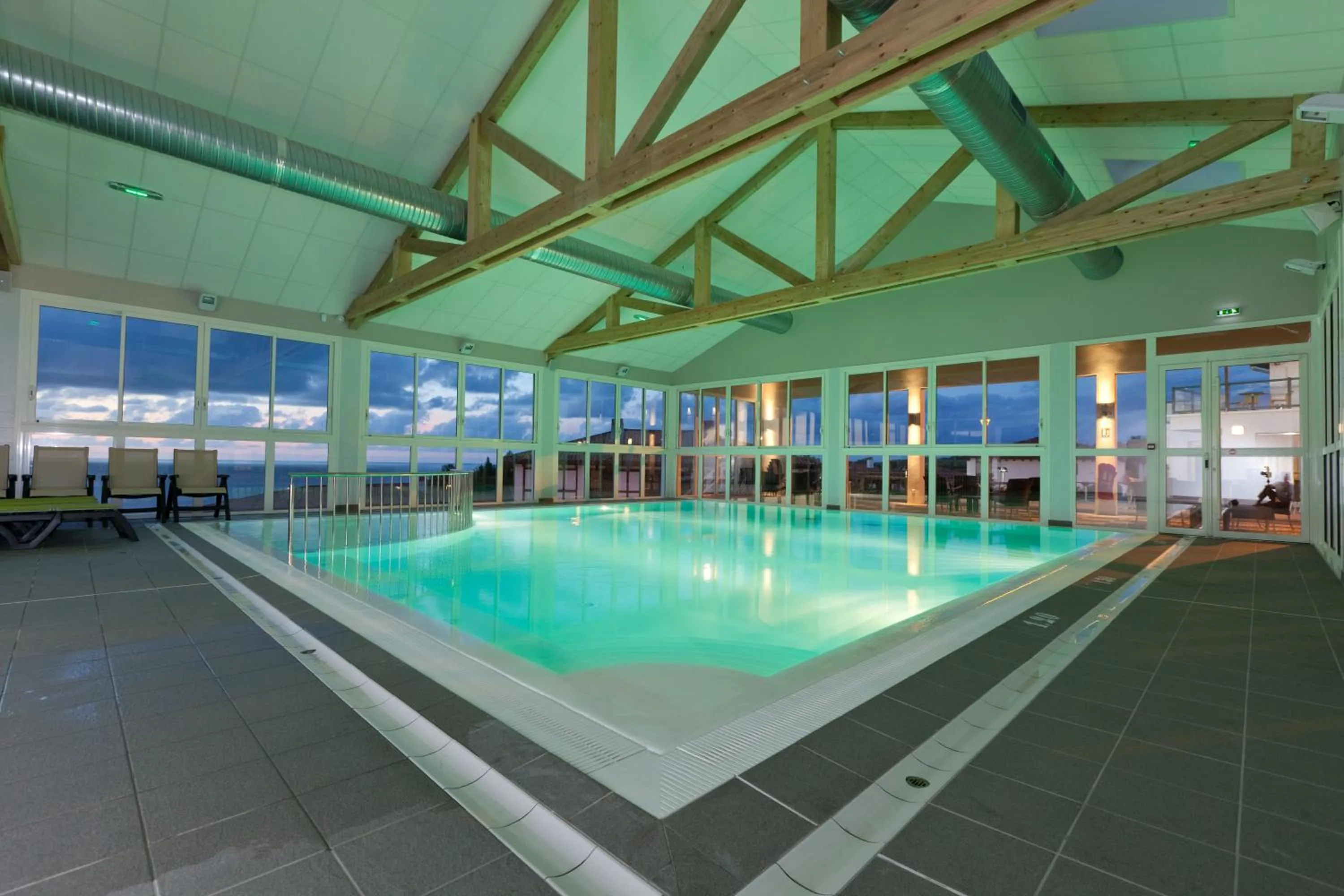 Swimming pool in Azureva Hendaye