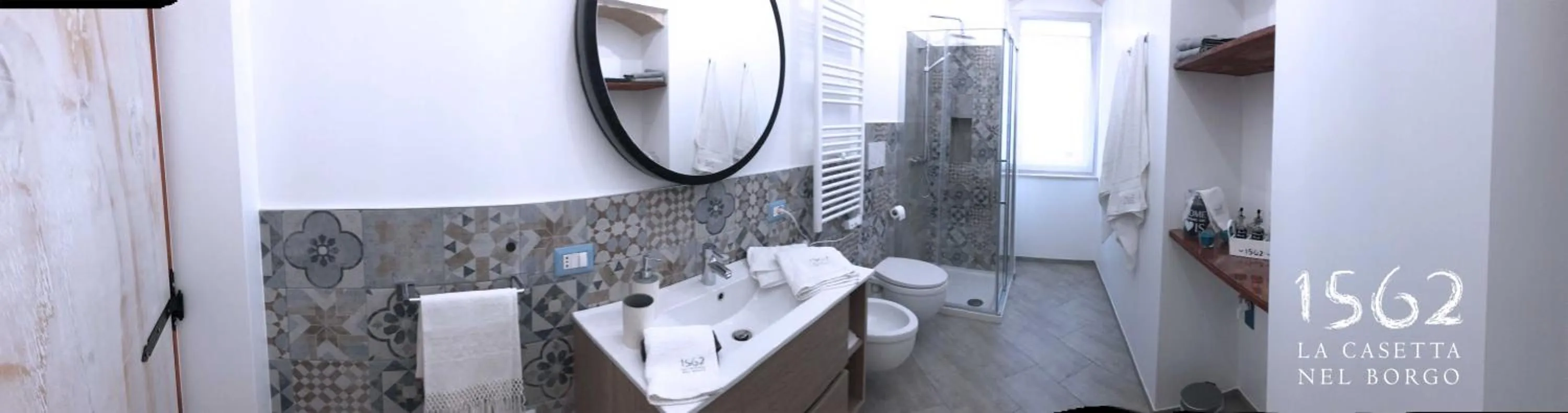 Bathroom in 1562 la casetta nel borgo