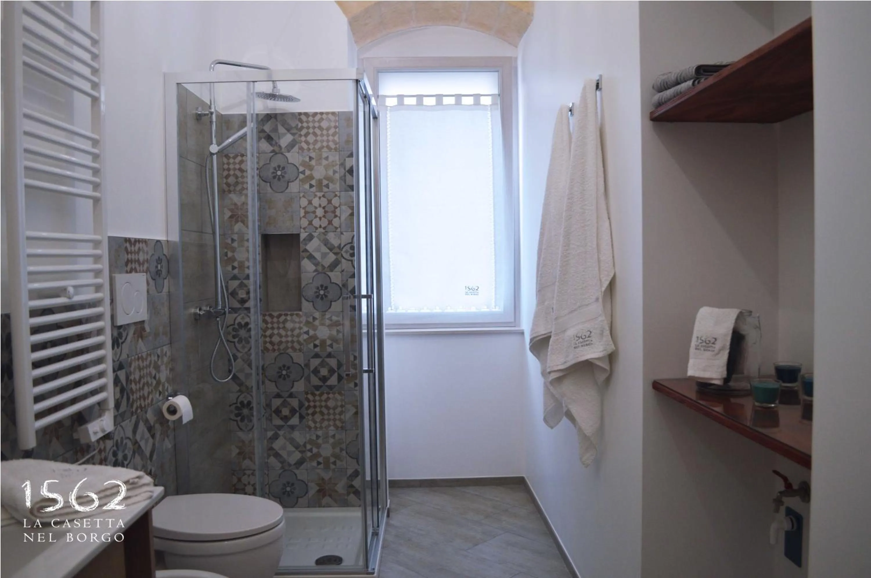Bathroom in 1562 la casetta nel borgo