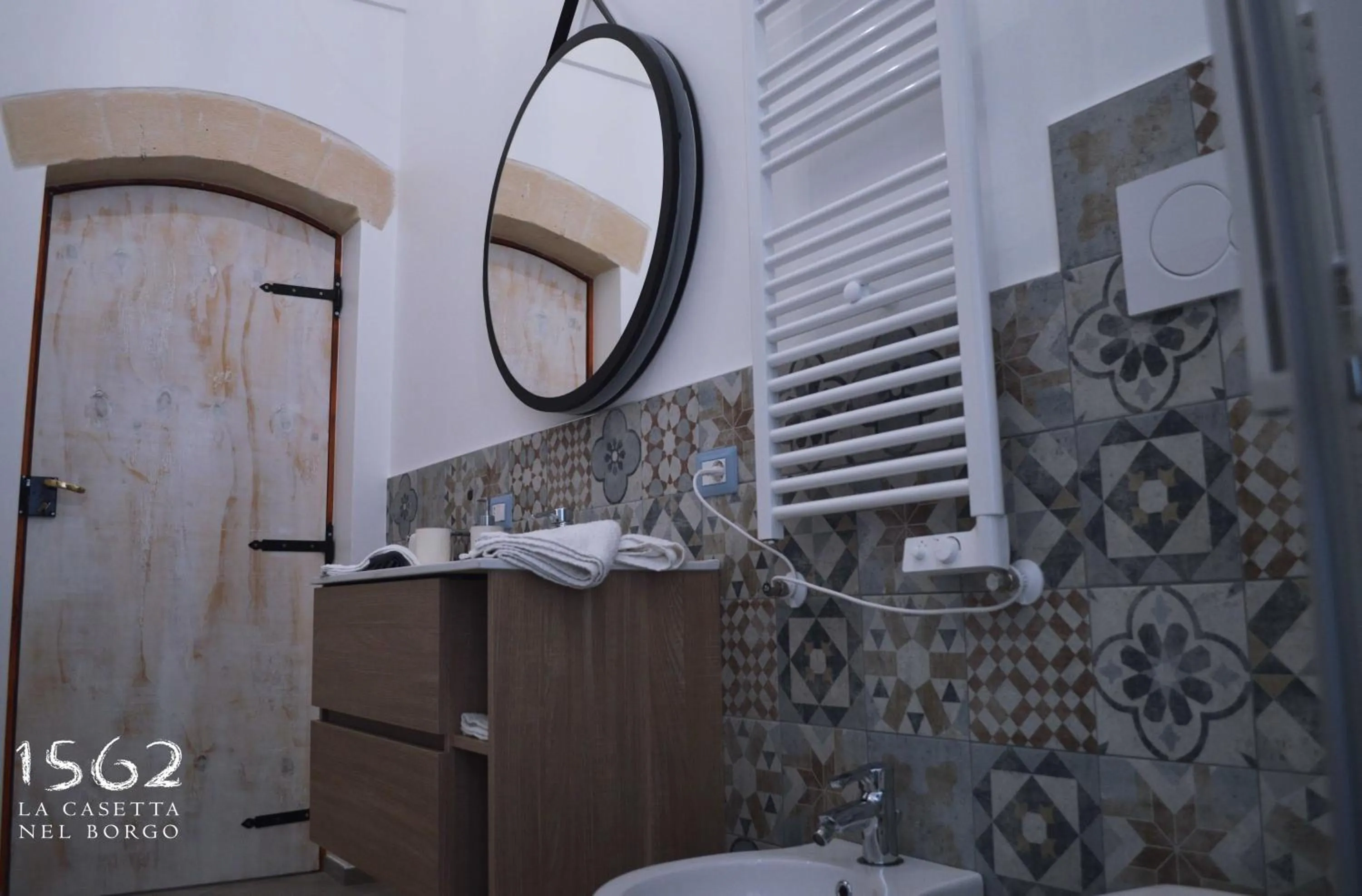 Bathroom in 1562 la casetta nel borgo