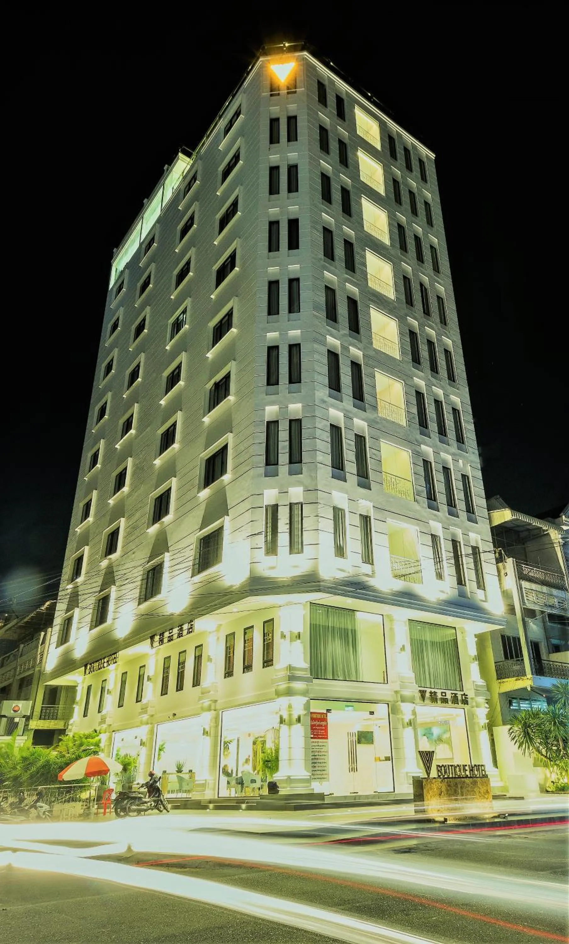 City view in V Boutique Hotel