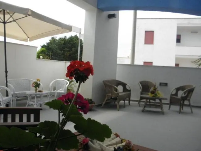 Seating area in Hotel Blue Sky - San Foca