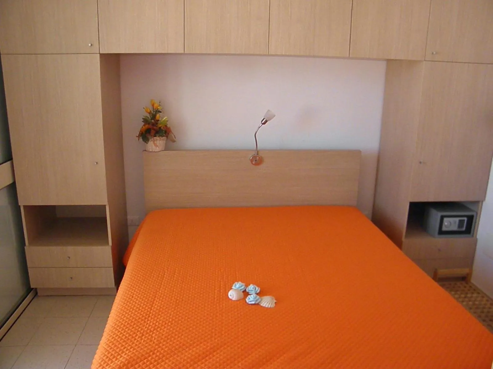 Bedroom, Bed in Hotel Blue Sky - San Foca