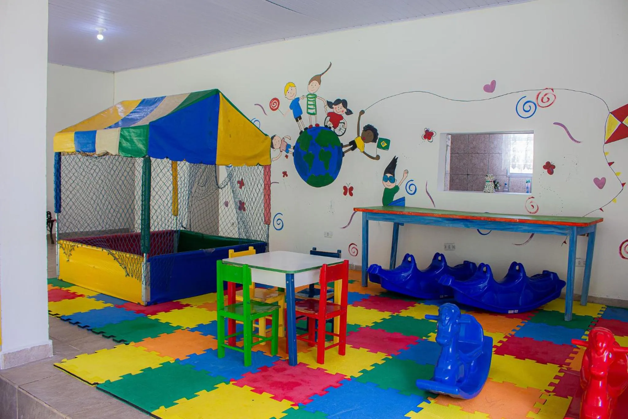 Kids's club in Hotel Fazenda Pé da Serra