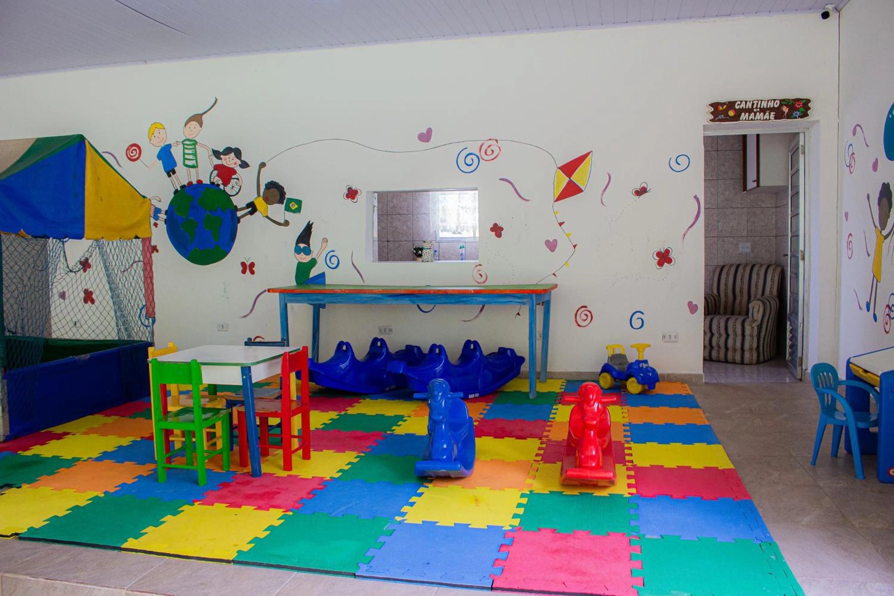 Kids's club in Hotel Fazenda Pé da Serra