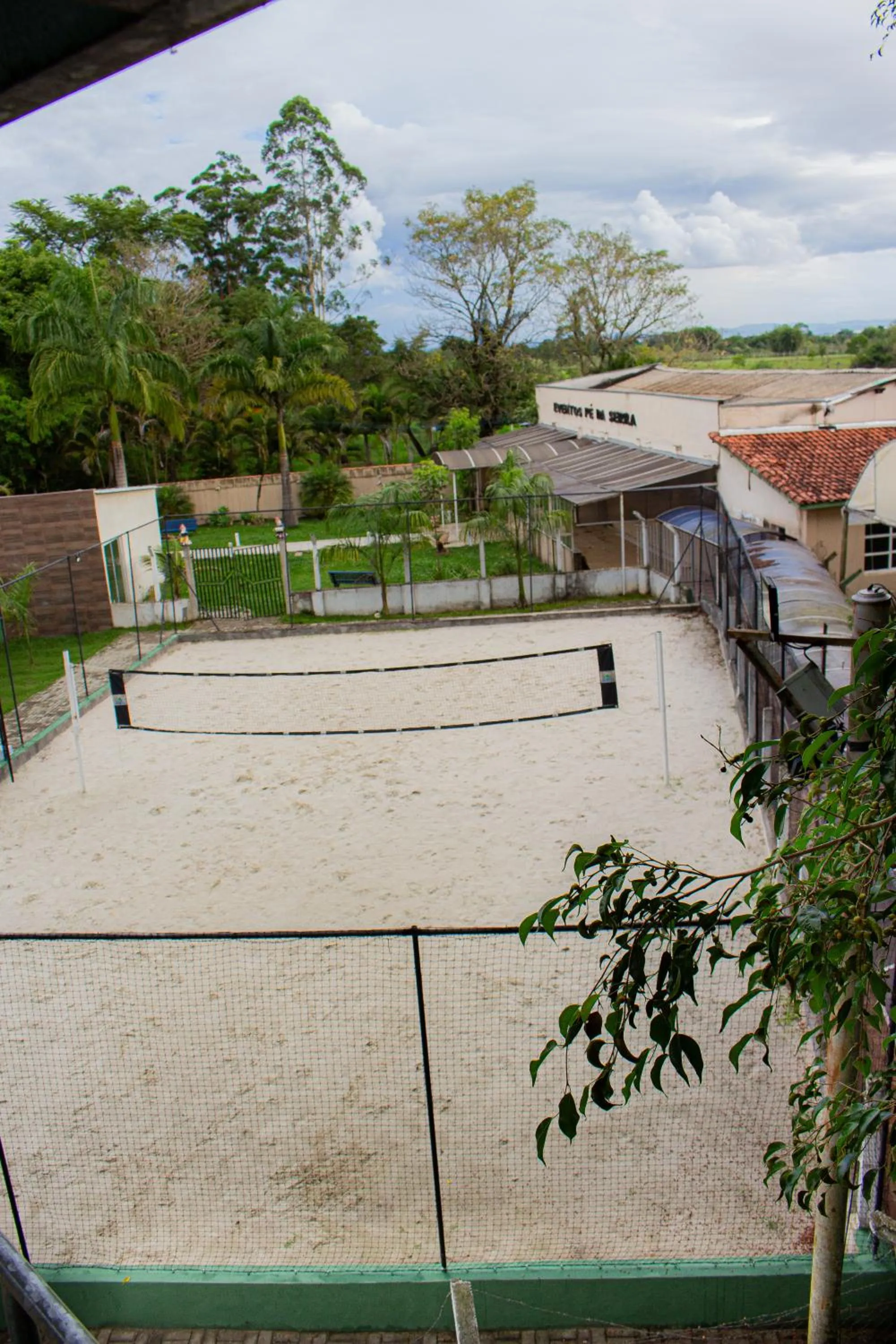 Tennis court in Hotel Fazenda Pé da Serra