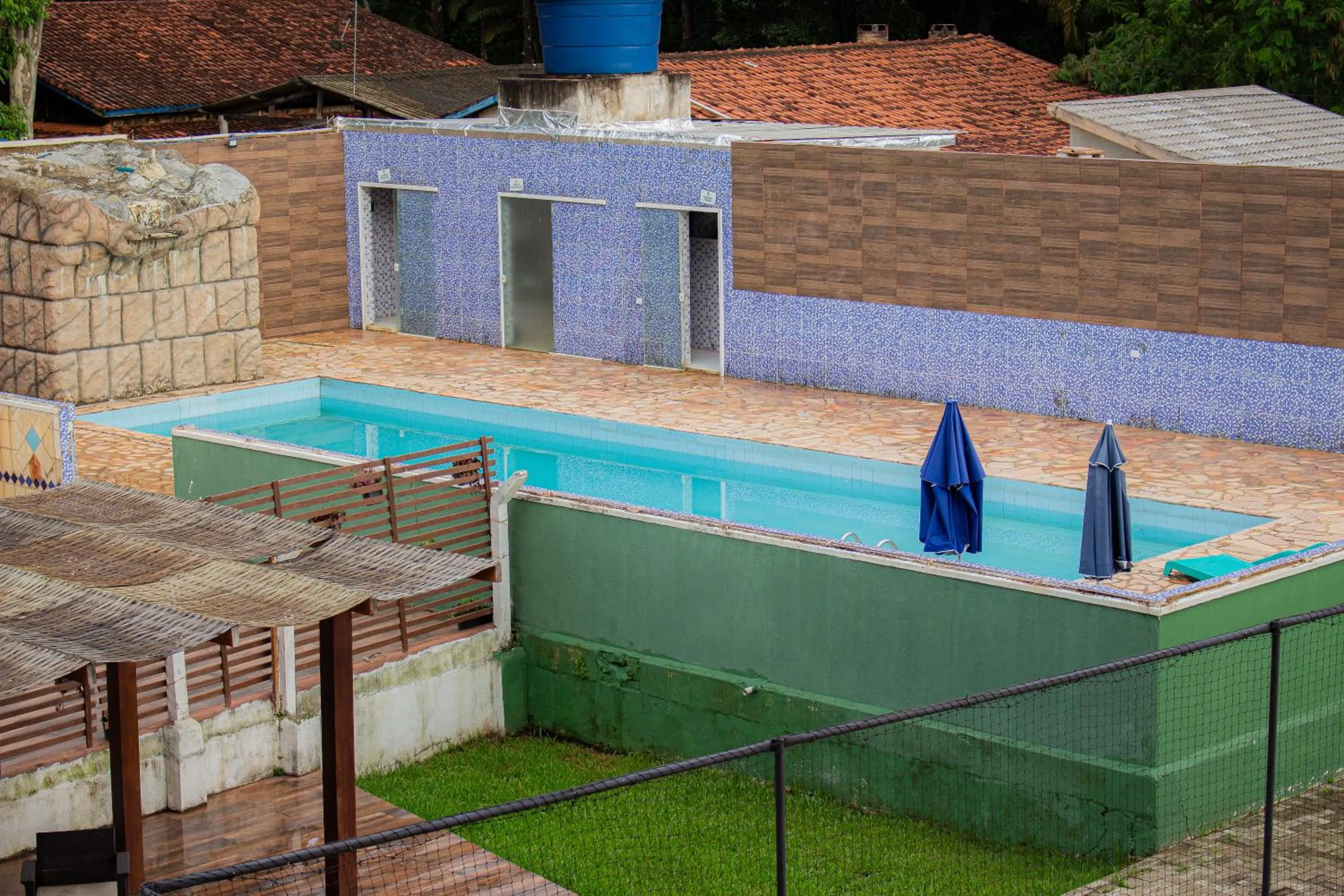 Pool view in Hotel Fazenda Pé da Serra