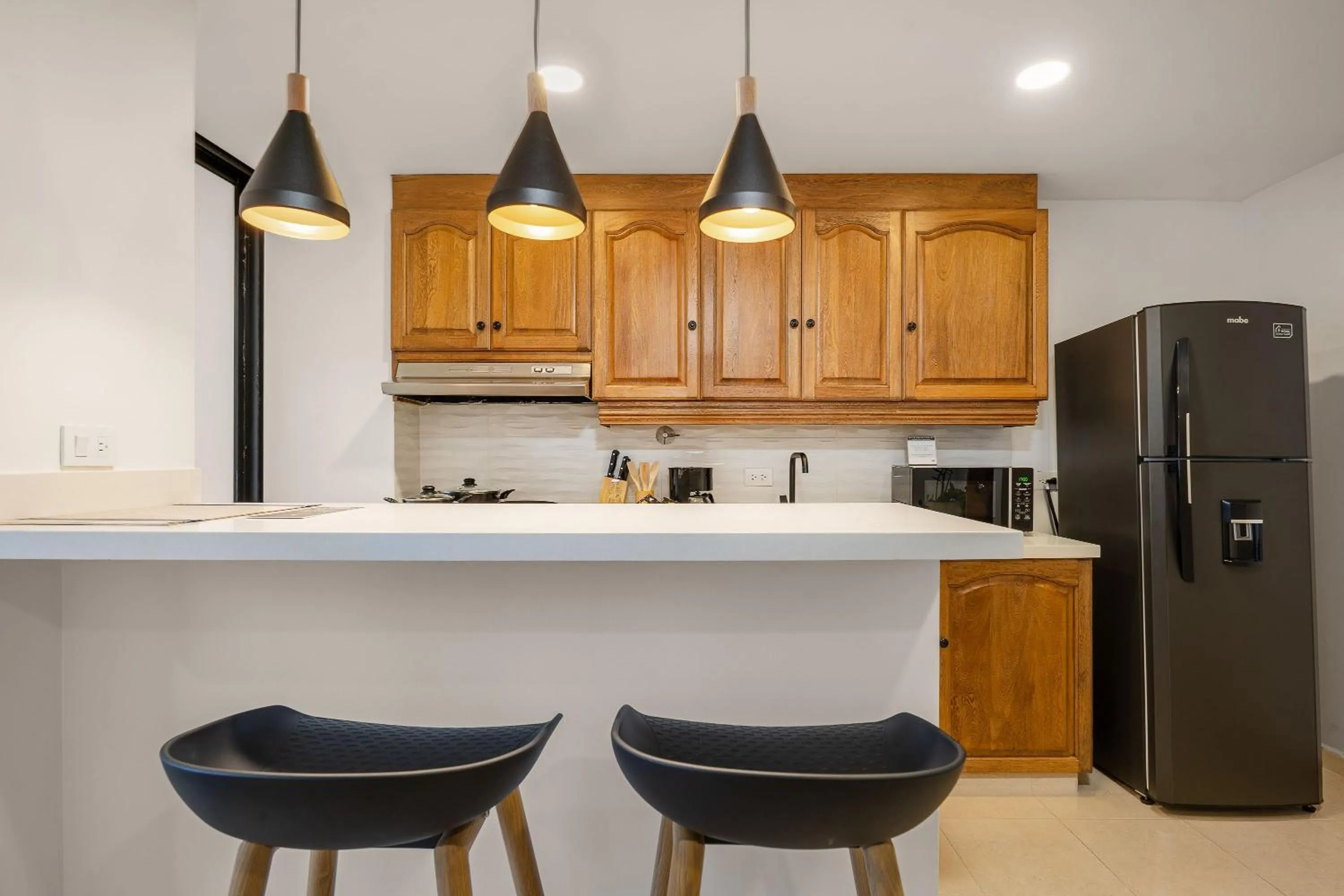 Kitchen or kitchenette in Alcazar de Oviedo by EE Hoteles