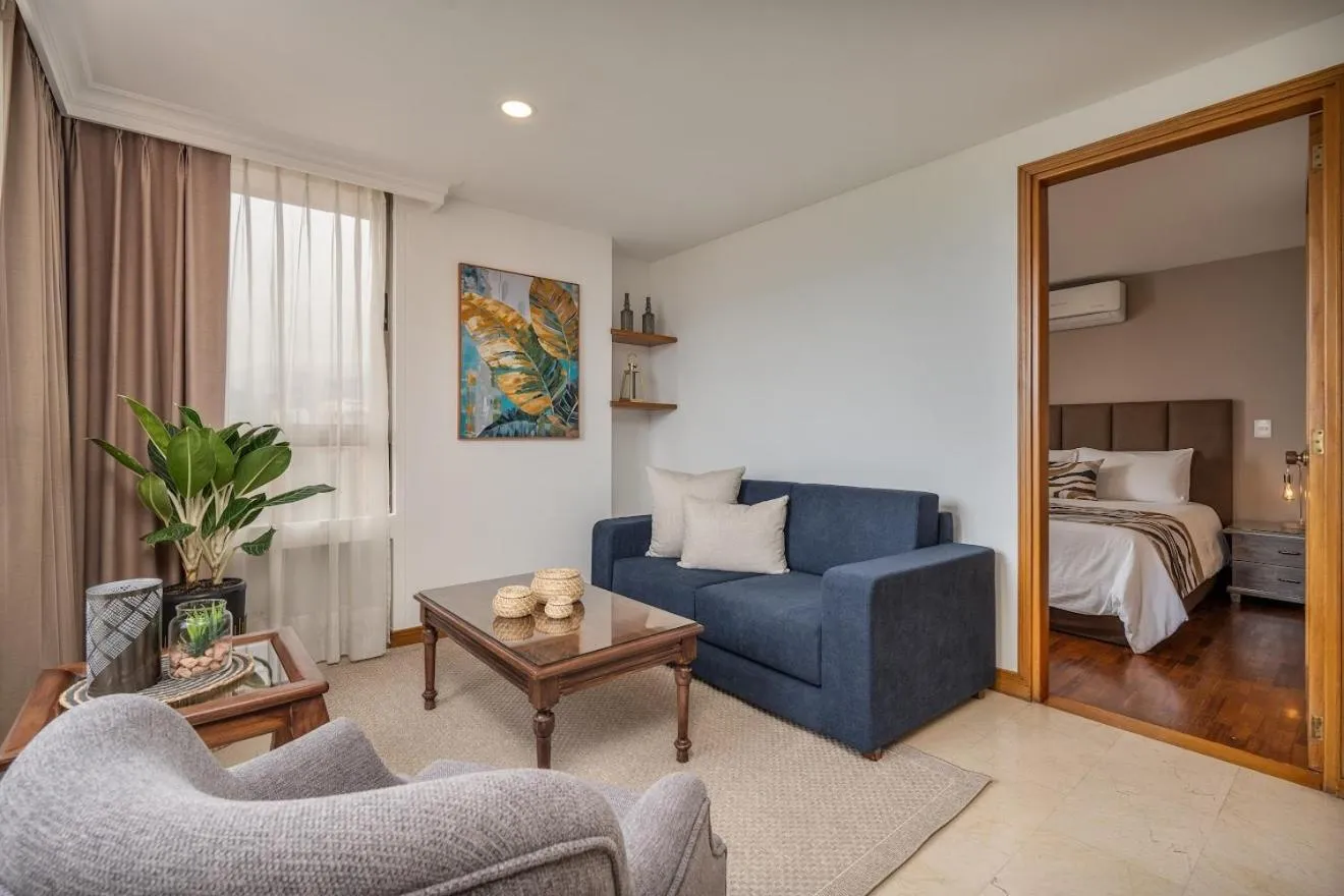 Living room, Bed in Alcazar de Oviedo by EE Hoteles