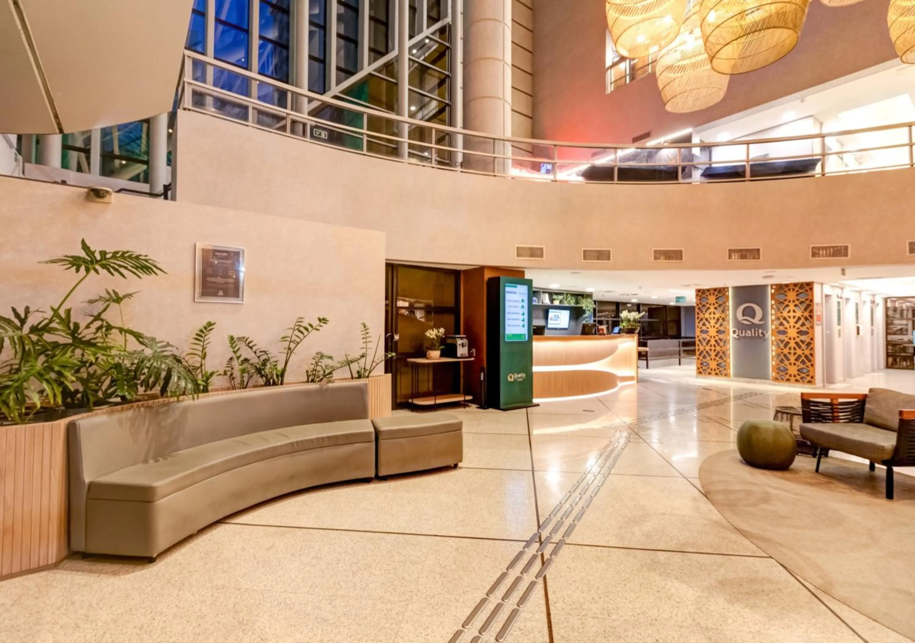 Lobby or reception in Quality Paulista (São Paulo, Jardins)