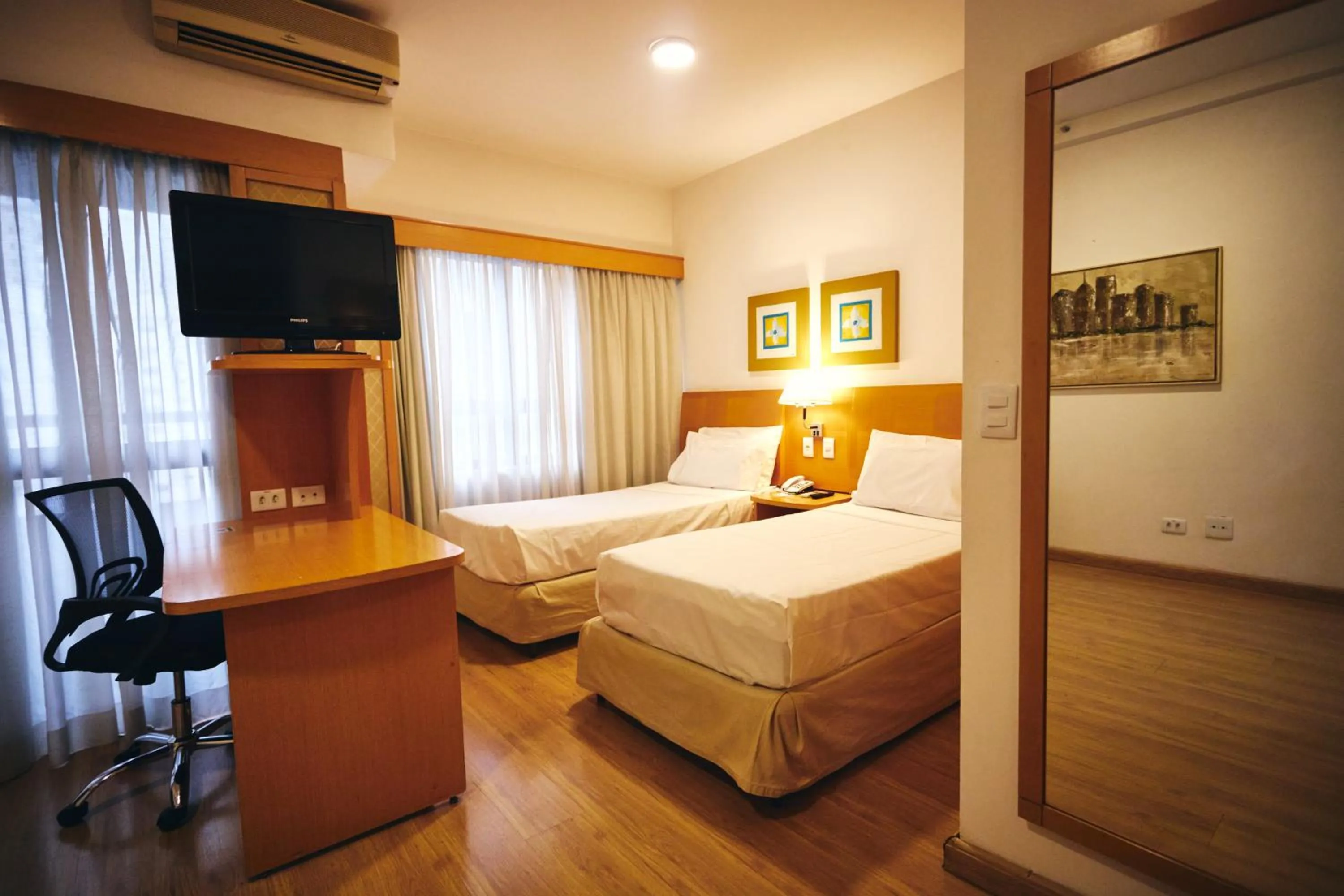 Standard Twin Room - single occupancy in Quality Paulista (São Paulo, Jardins)