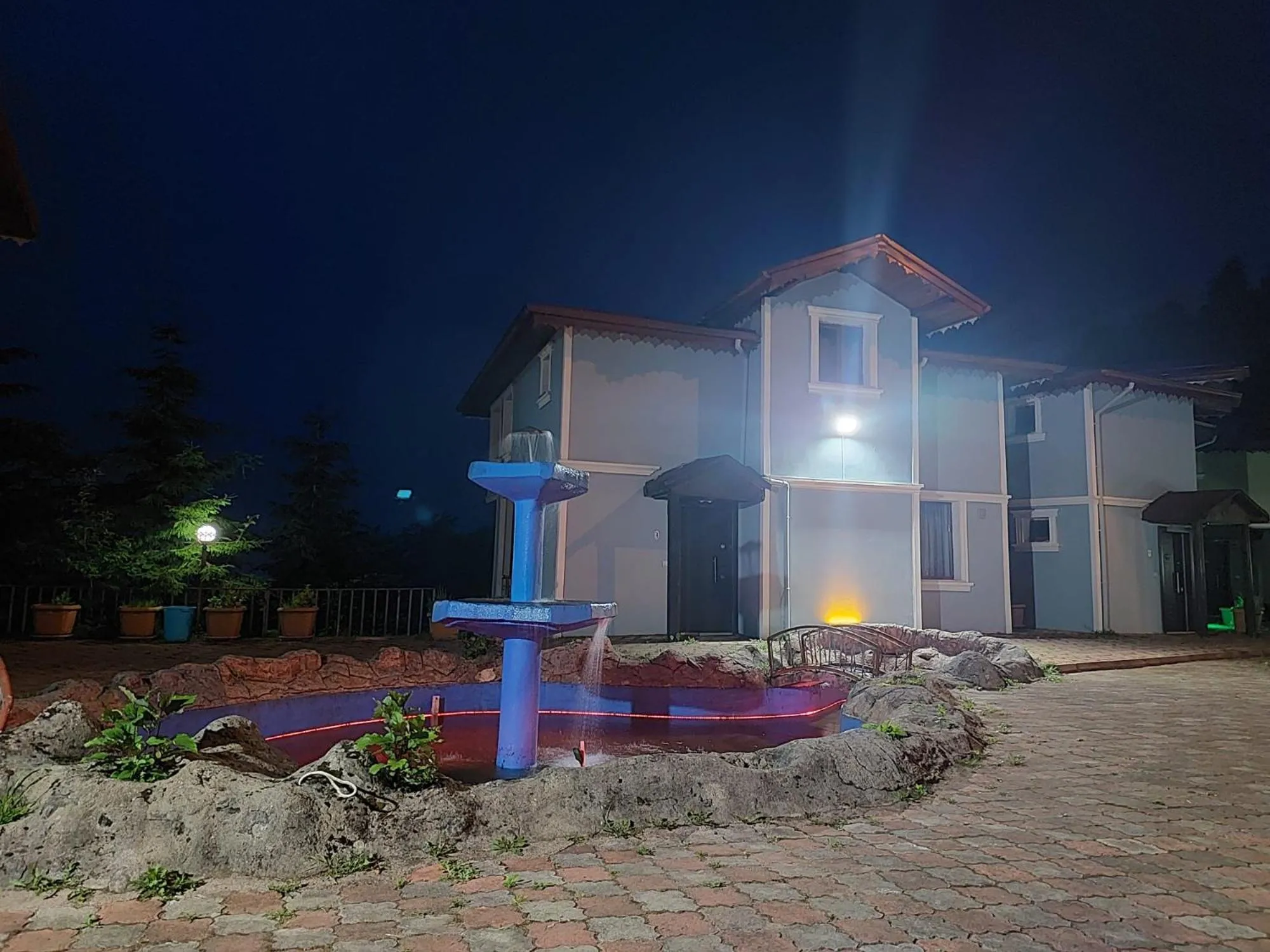 Patio in Zarha Mountain Villas