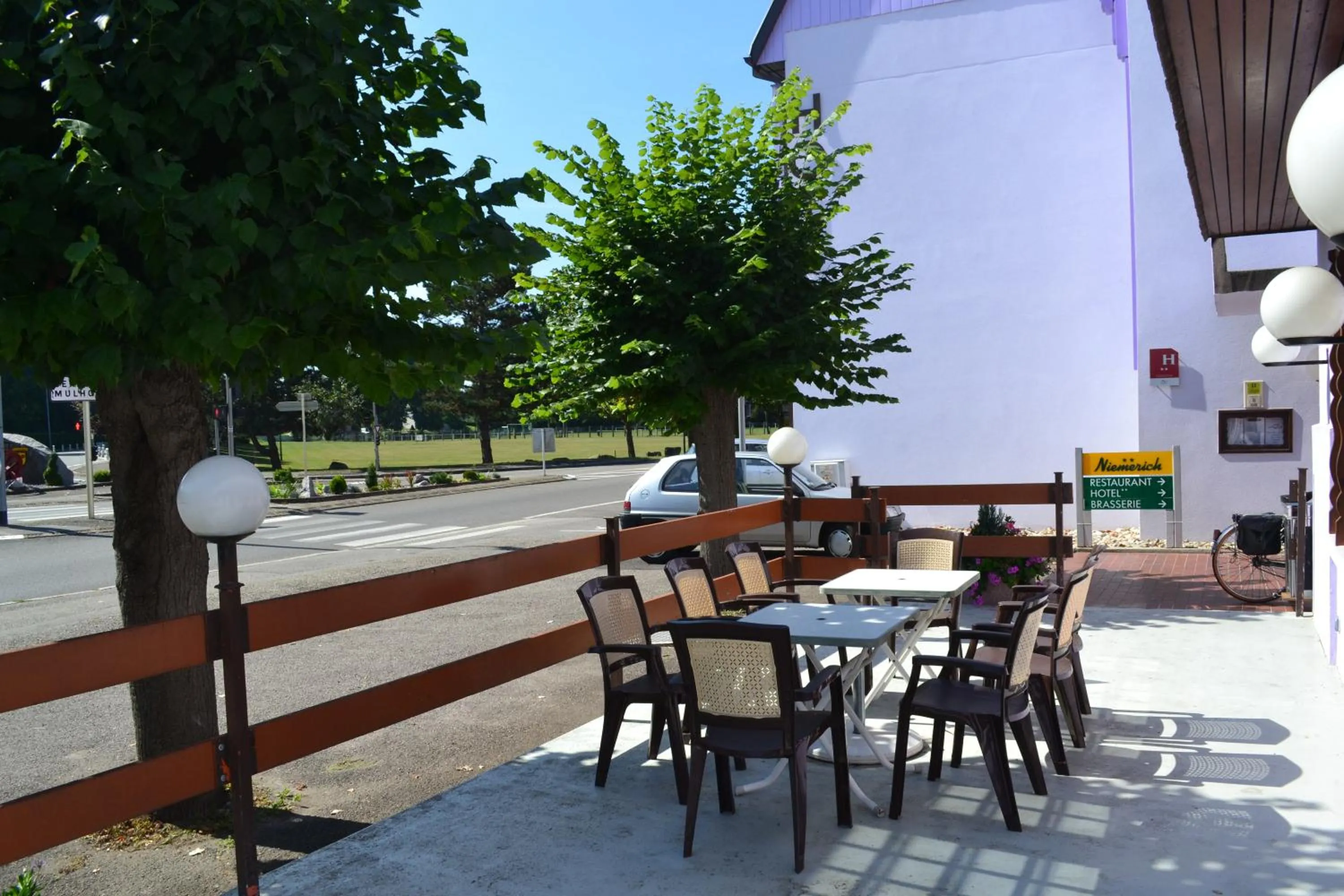 Balcony/Terrace in Hotel Restaurant Niemerich