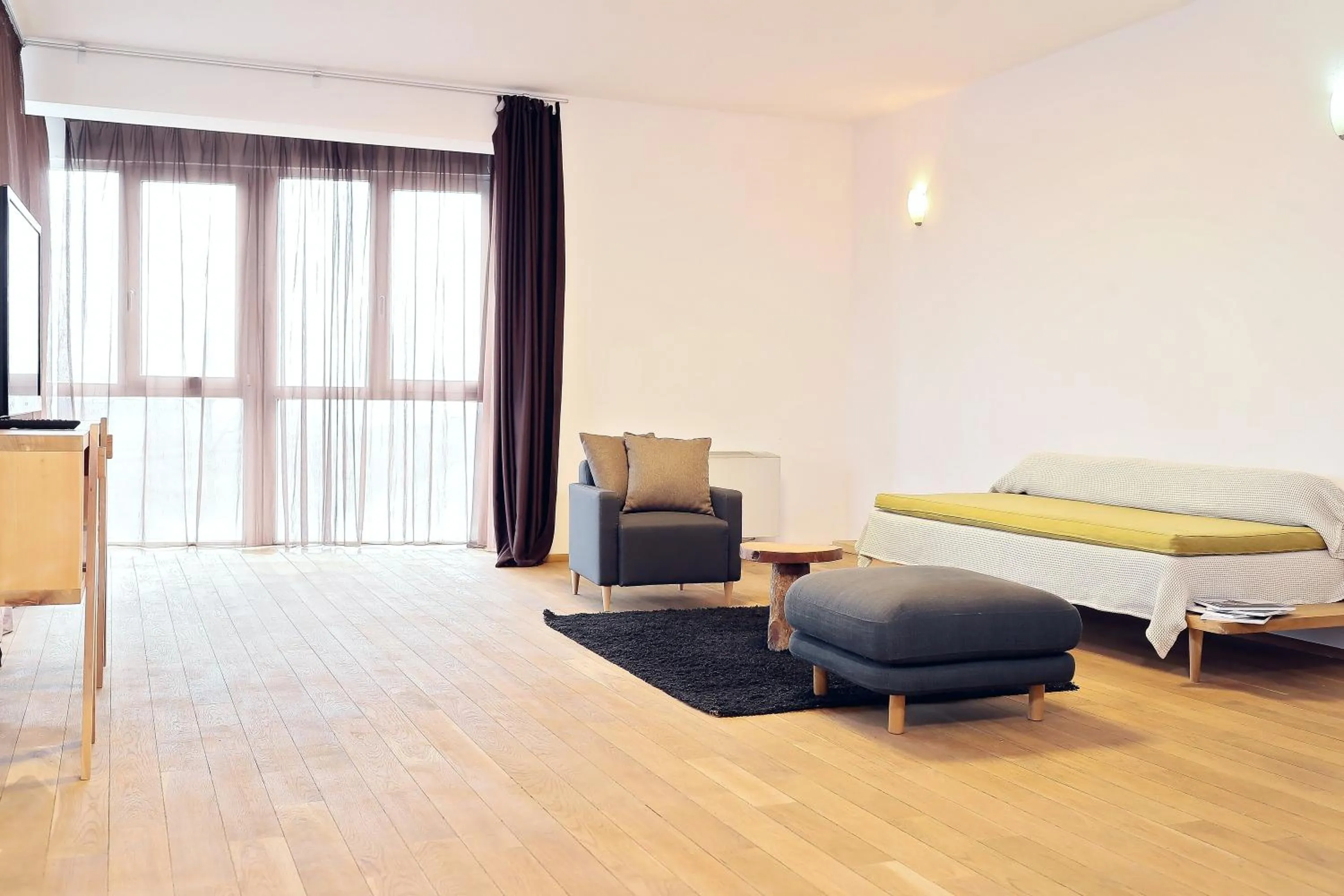 Living room in Living In Aparthotel