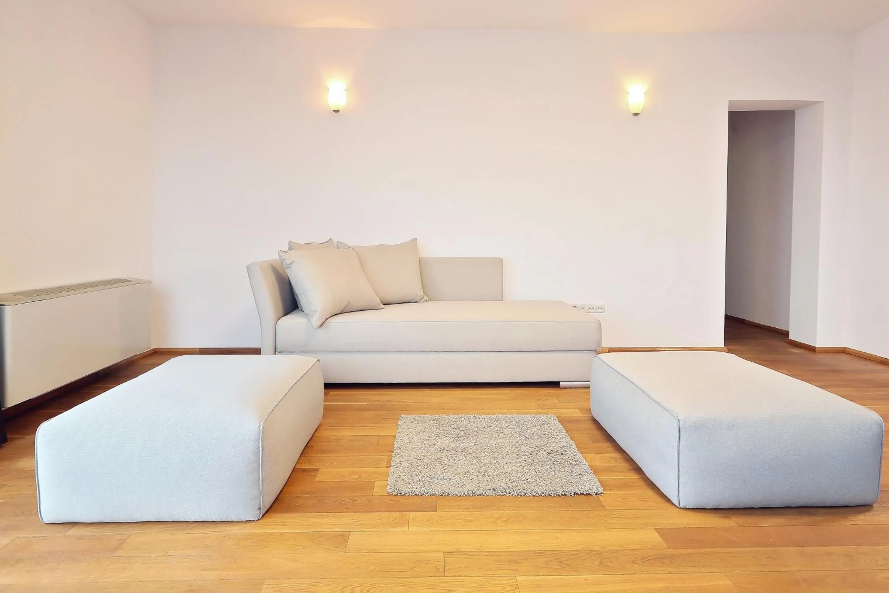 Living room in Living In Aparthotel