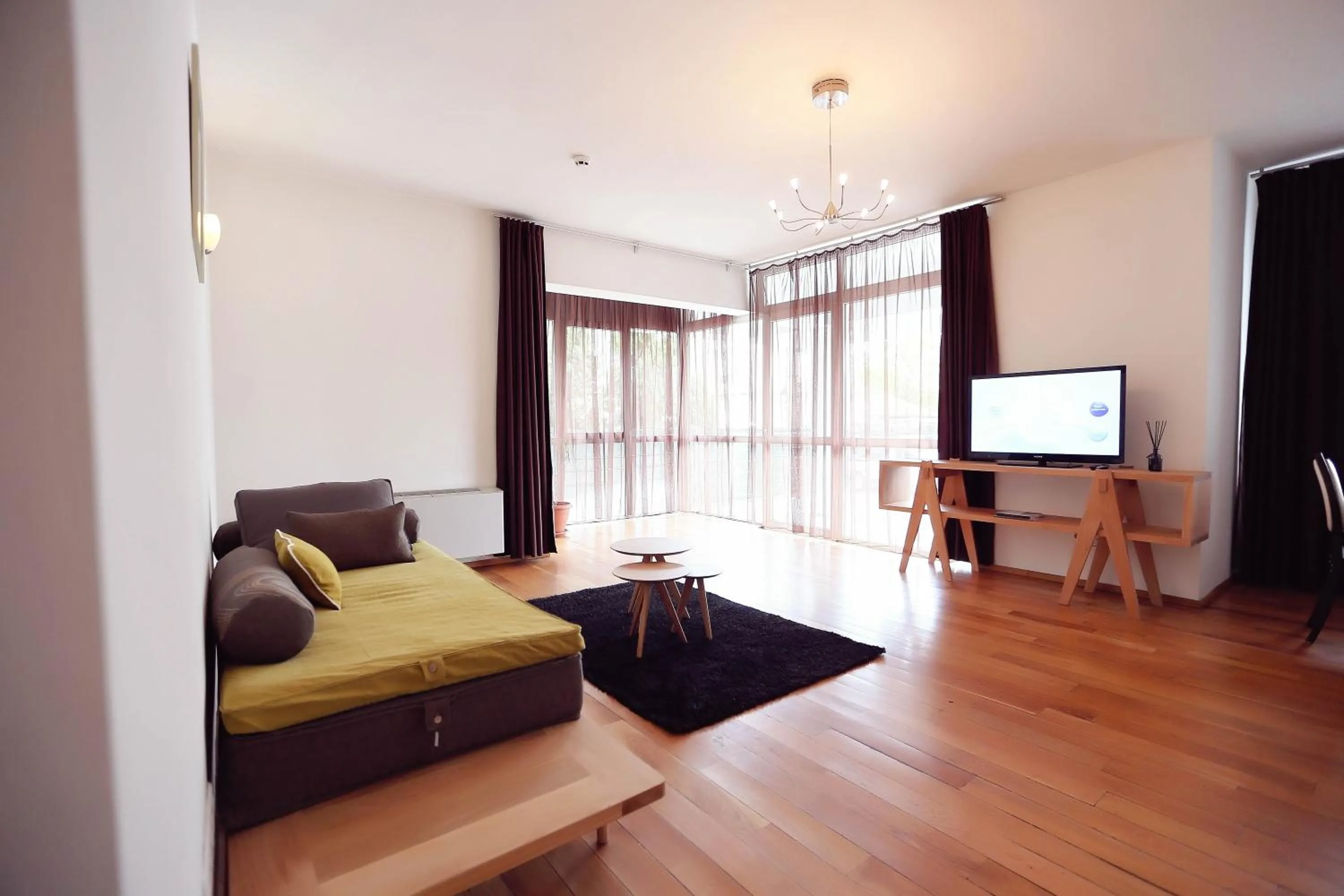 Living room in Living In Aparthotel