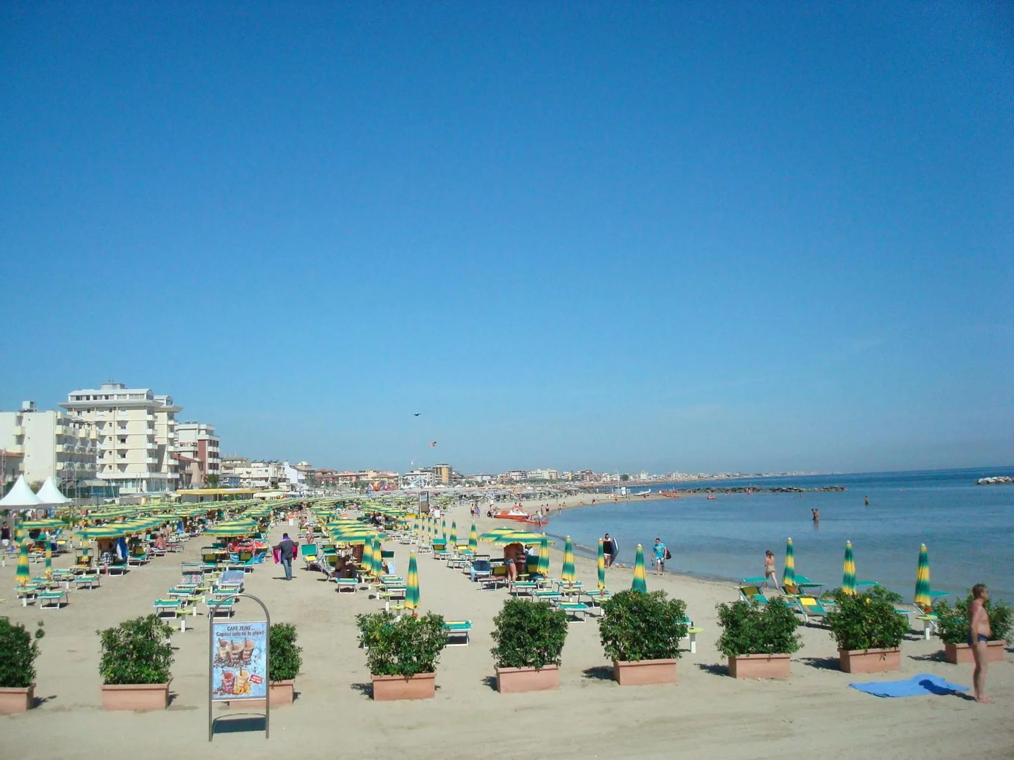 Beach in Hotel Villa Ersilia Rimini B&B