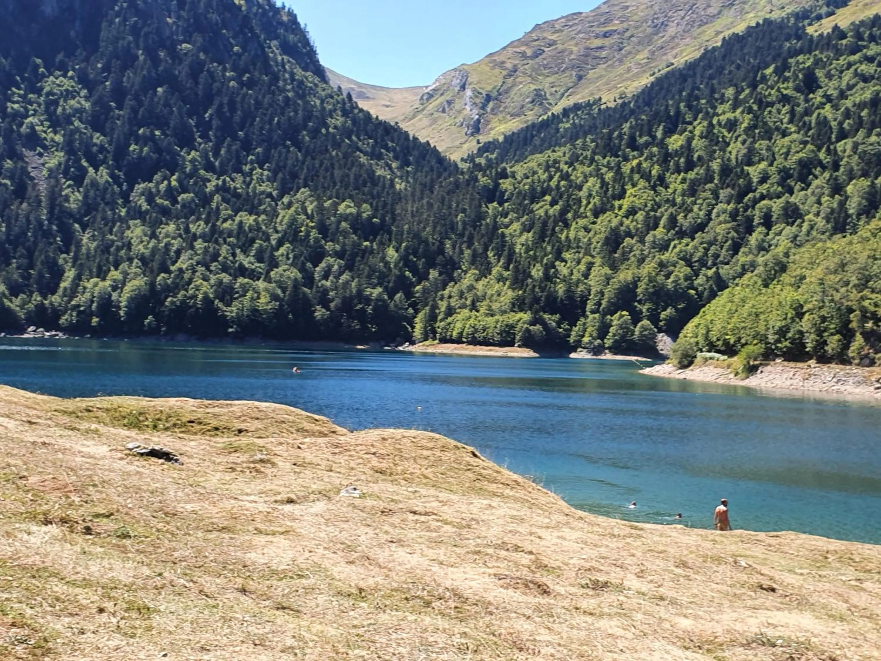 Natural landscape in Auberge La Caverne