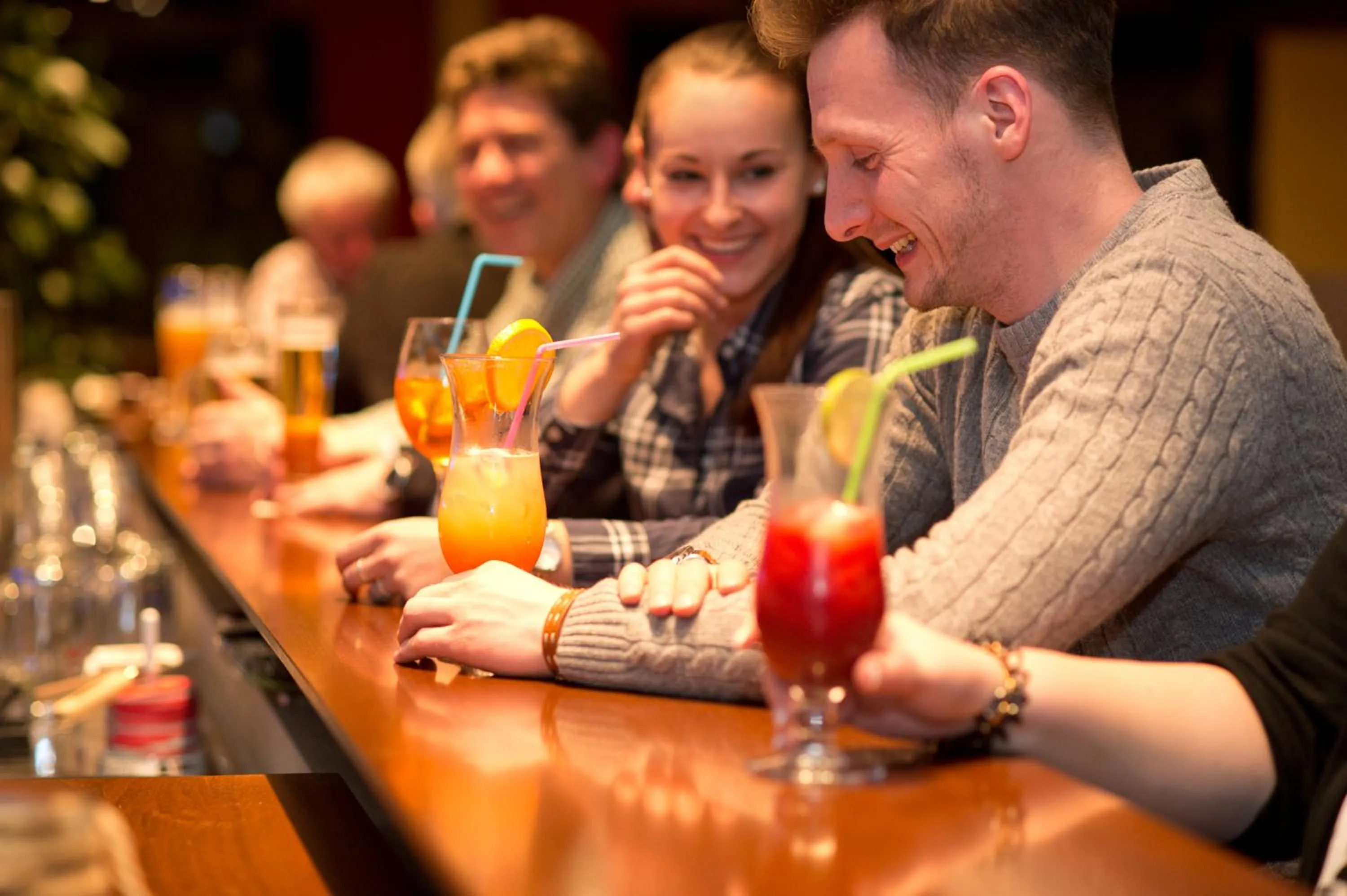 Lounge or bar in GenoHotel Baunatal