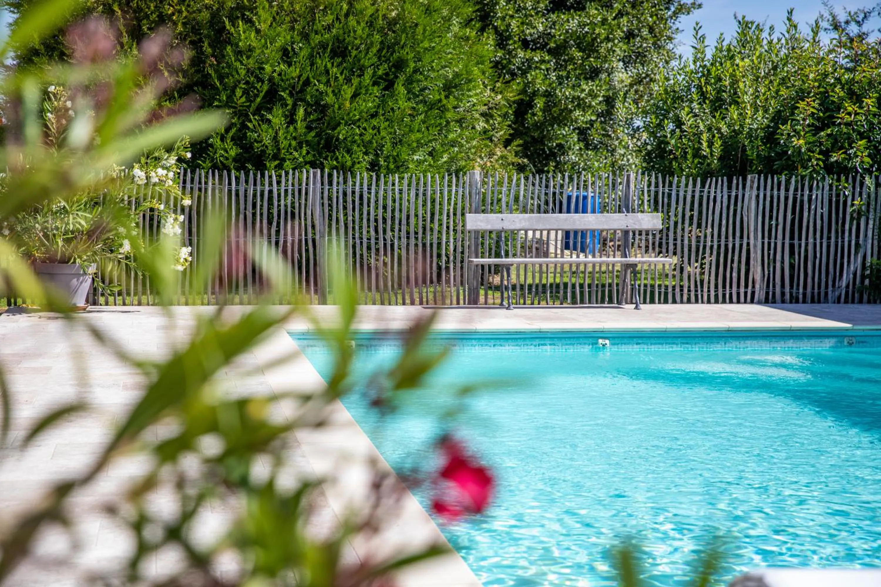 Swimming pool in Métairie du Villiers