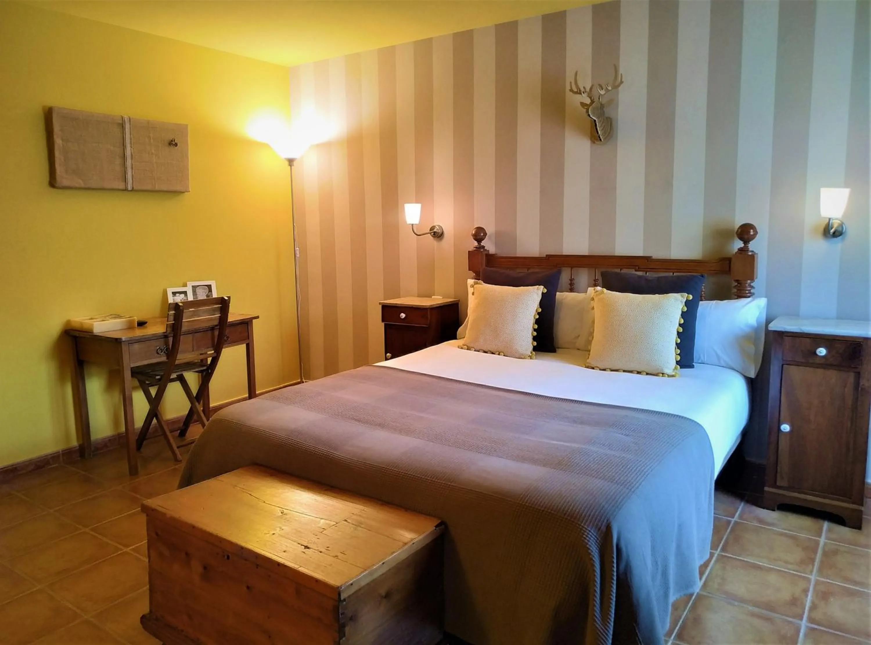 Bedroom, Bed in Hotel Rural Curia