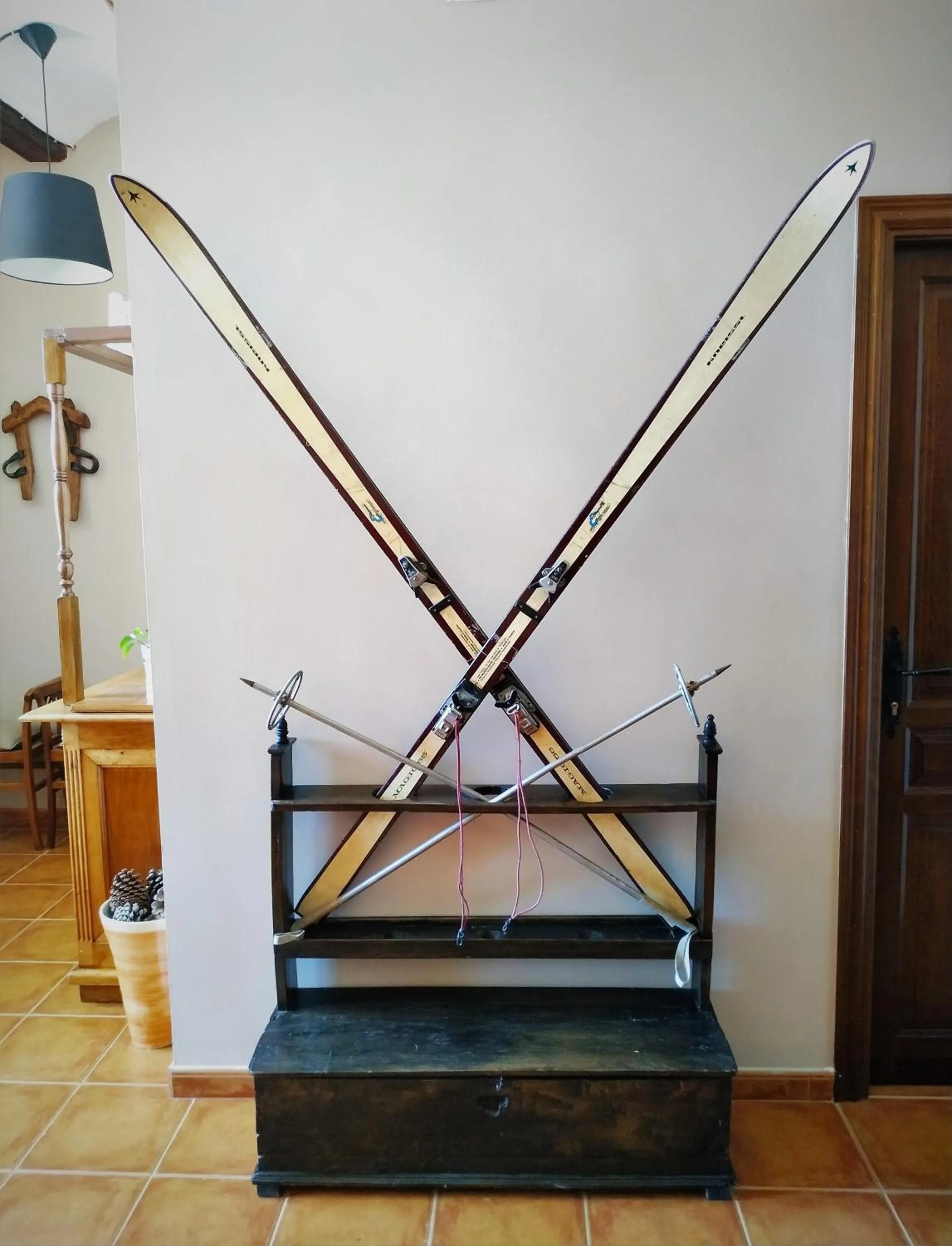 Lobby or reception in Hotel Rural Curia