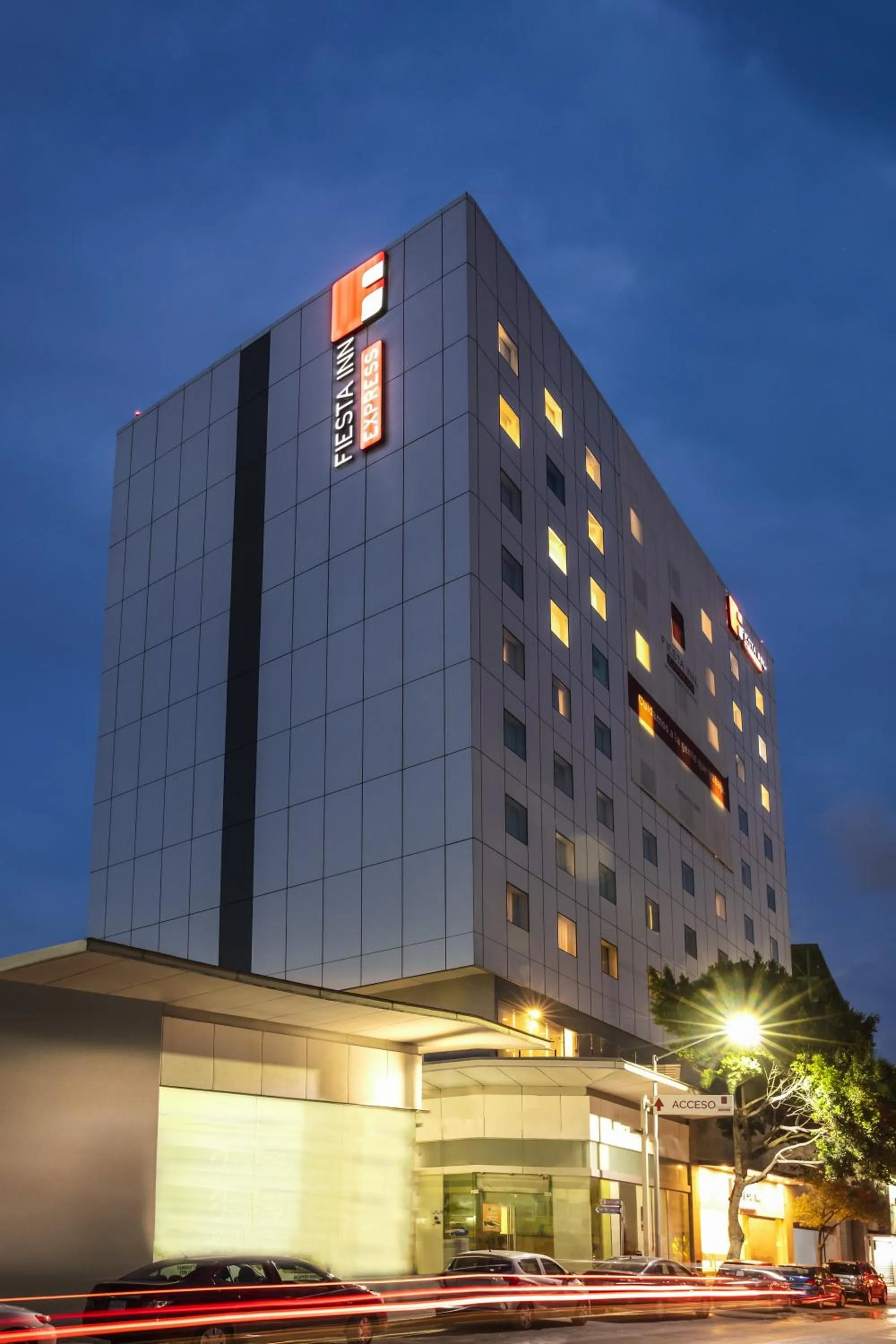 Property building in Fiesta Inn Express Monterrey Centro