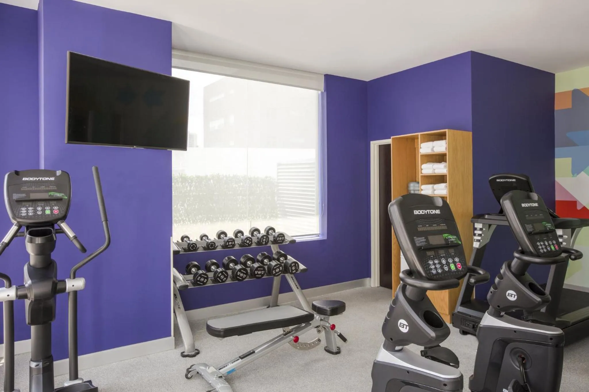 Fitness centre/facilities in Fiesta Inn Express Monterrey Centro