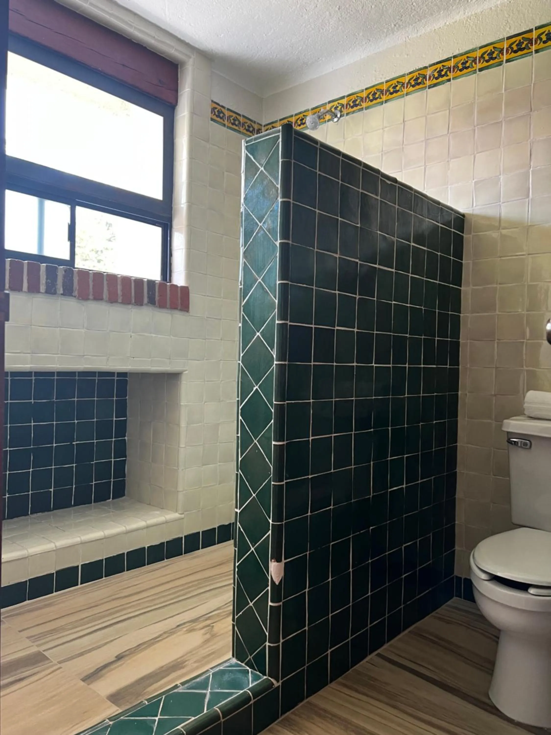 Shower in Casa Bugambilia, Un Pequeño Hotel en Tepoztlán