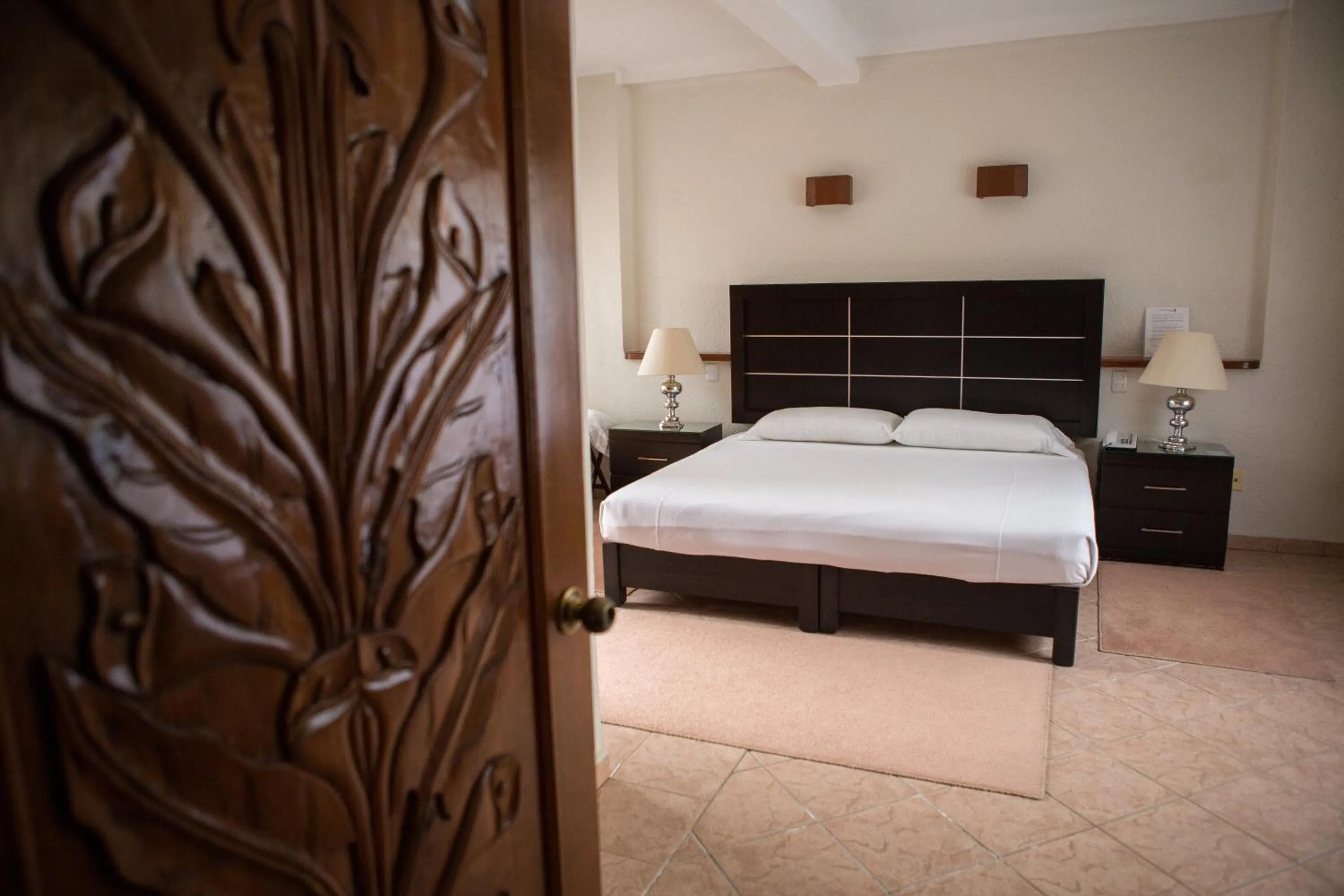 Bedroom, Bed in Casa Bugambilia, Un Pequeño Hotel en Tepoztlán
