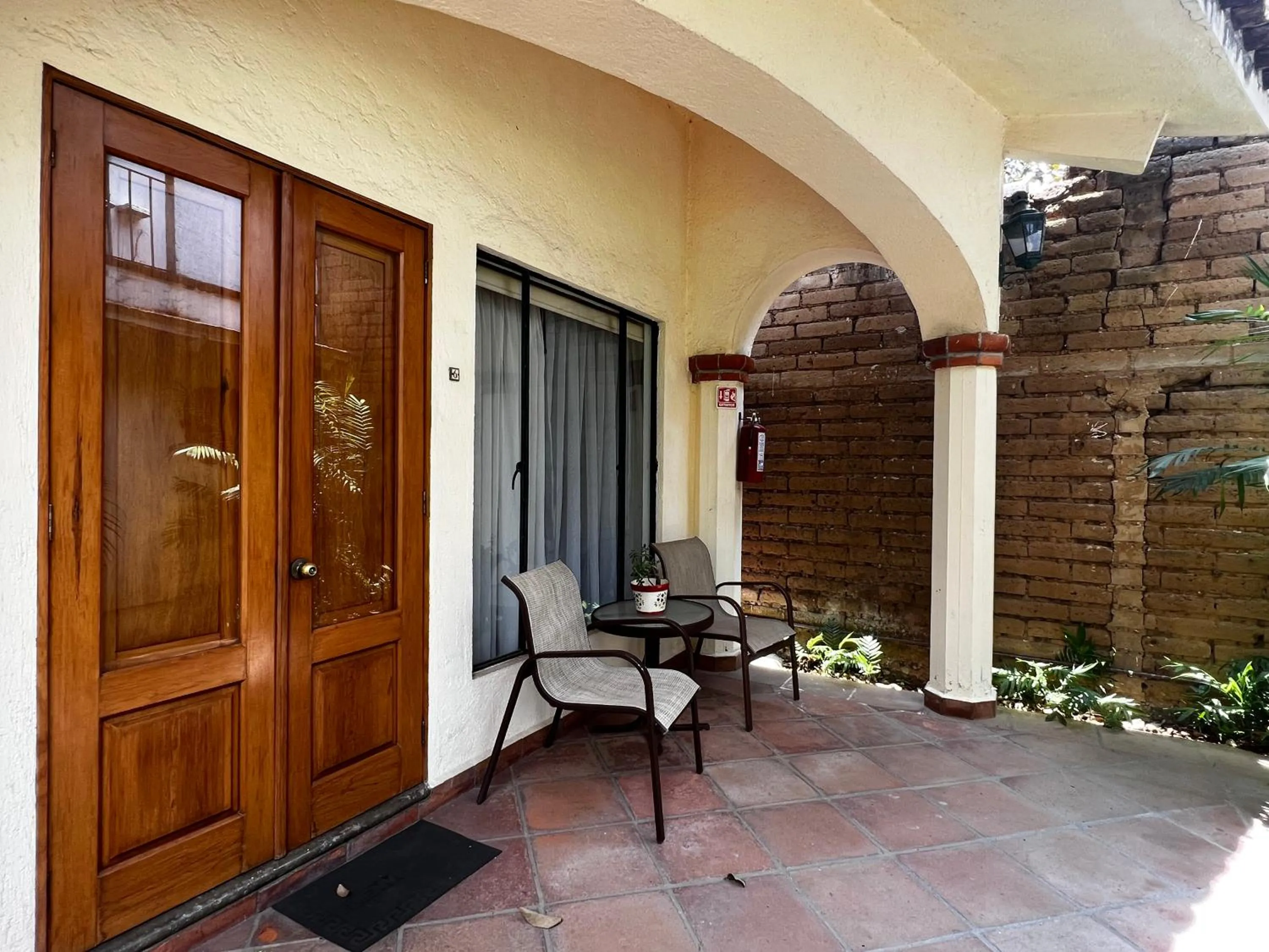 Balcony/Terrace in Casa Bugambilia, Un Pequeño Hotel en Tepoztlán