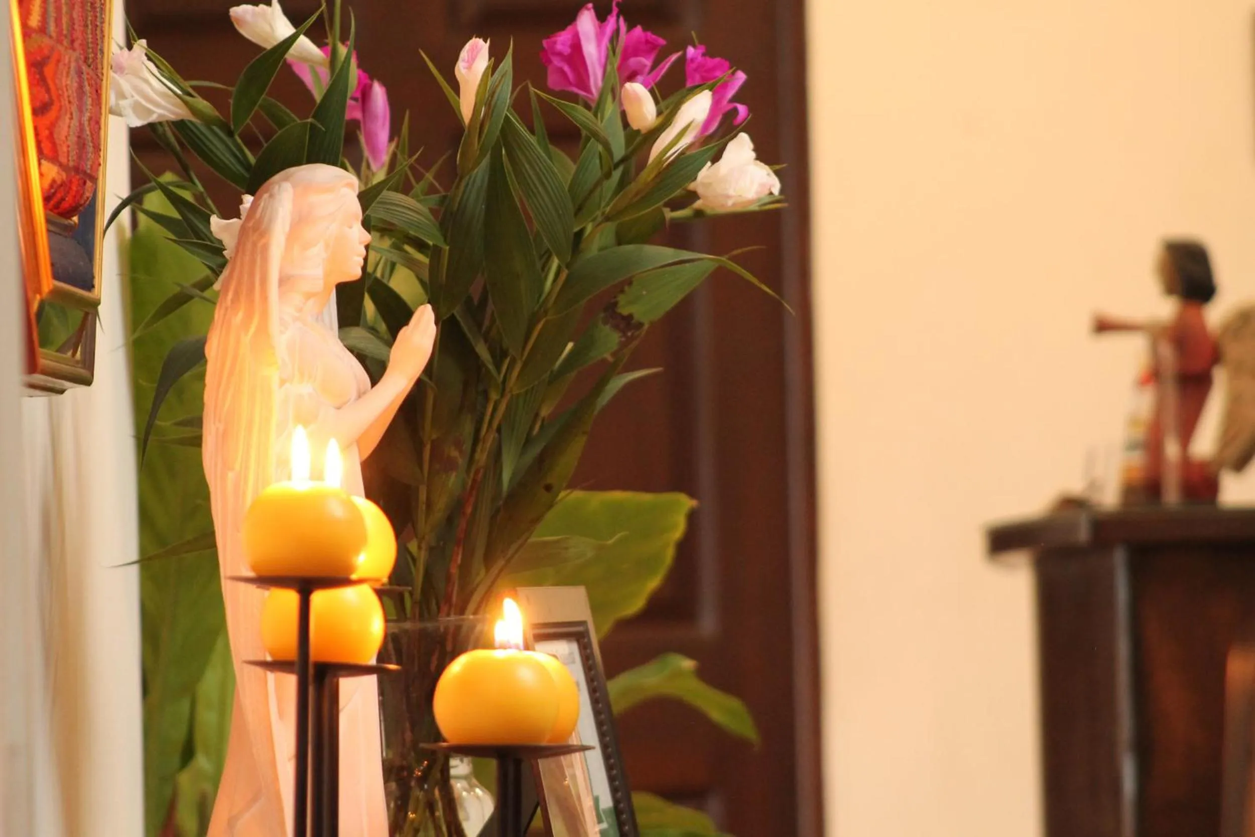 Decorative detail in Hotel La Posada del Angel