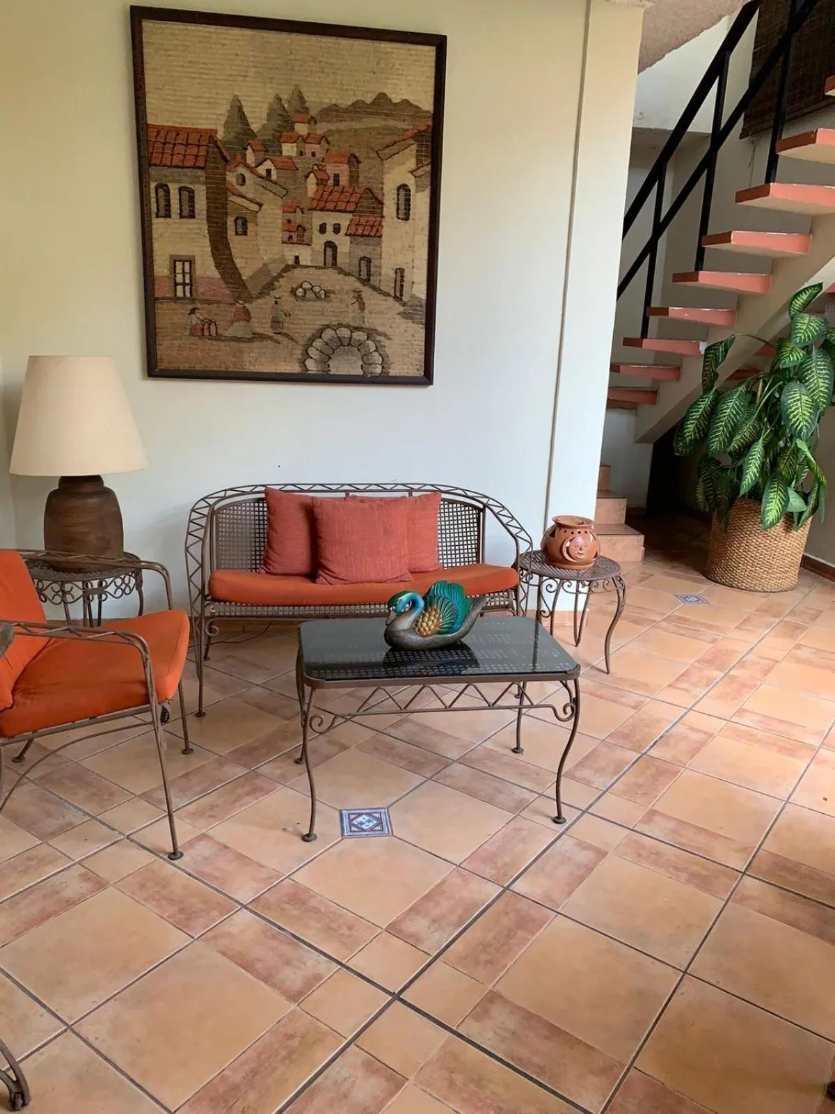 Seating area in Hotel La Posada del Angel