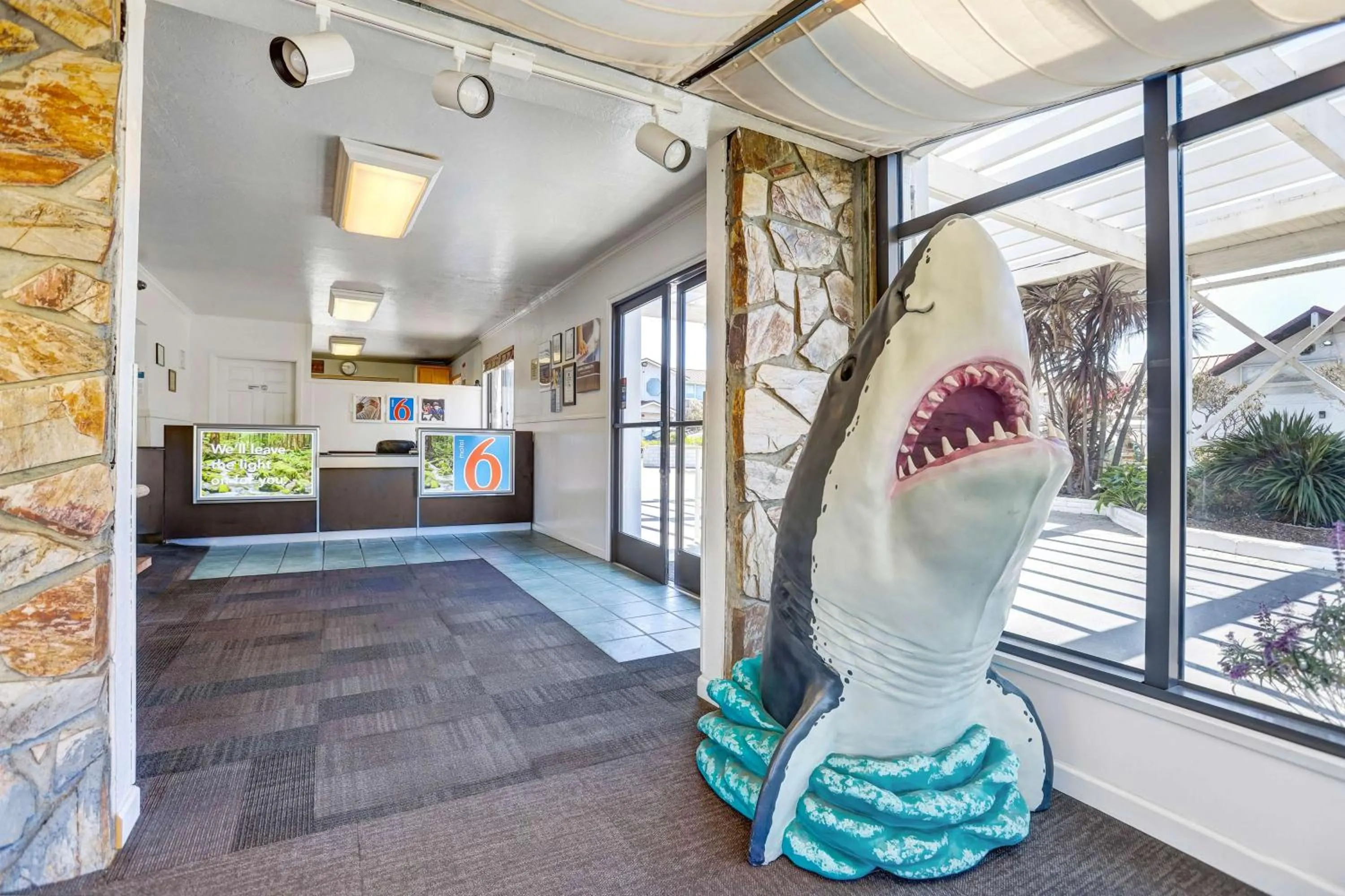 Lobby or reception in Motel 6 Fort Bragg, CA