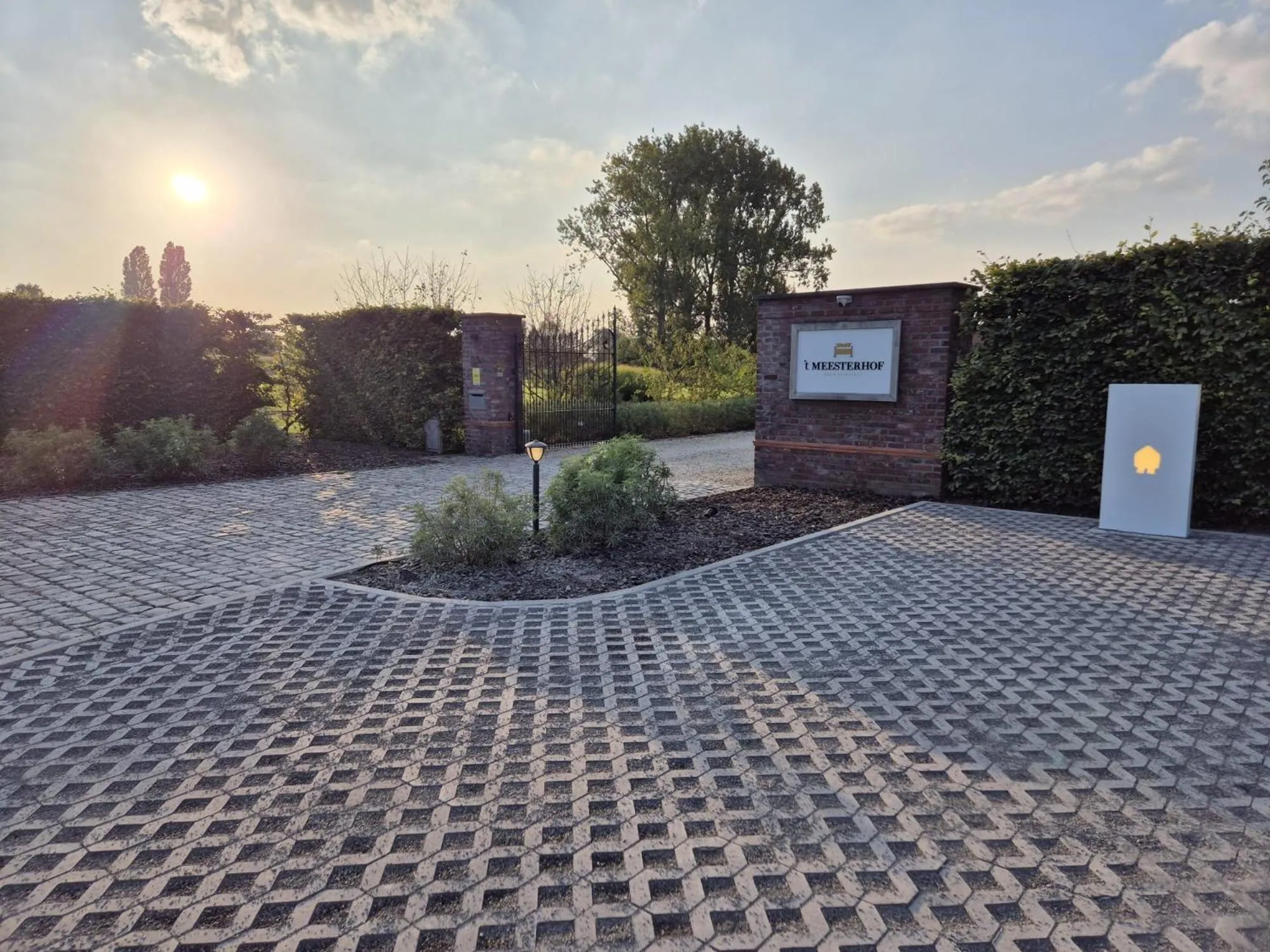 Parking in B&B 't Meesterhof