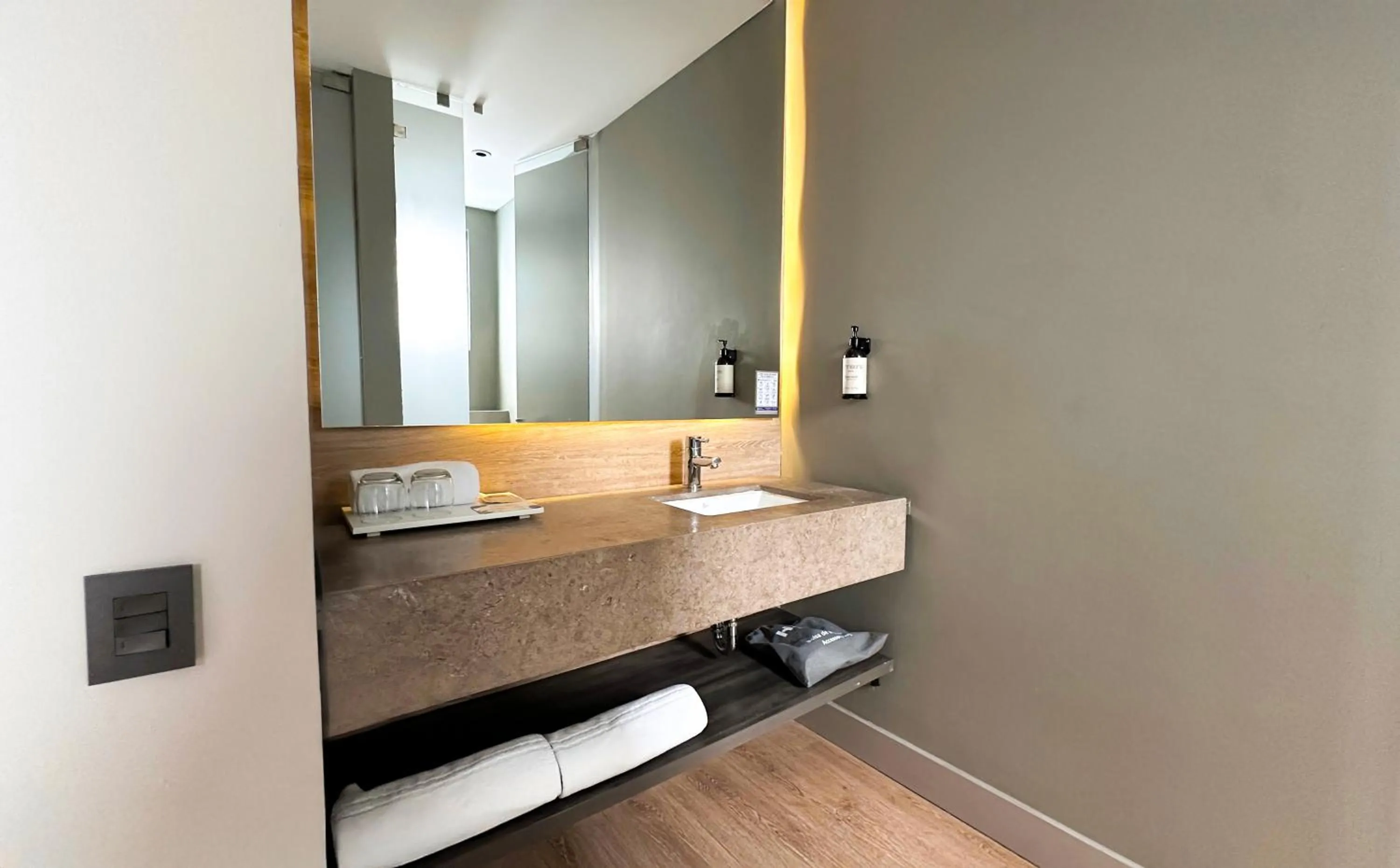 Bathroom in Hotel Habitel Prime